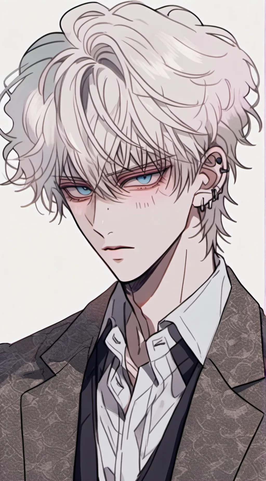 ai character: Leon  background