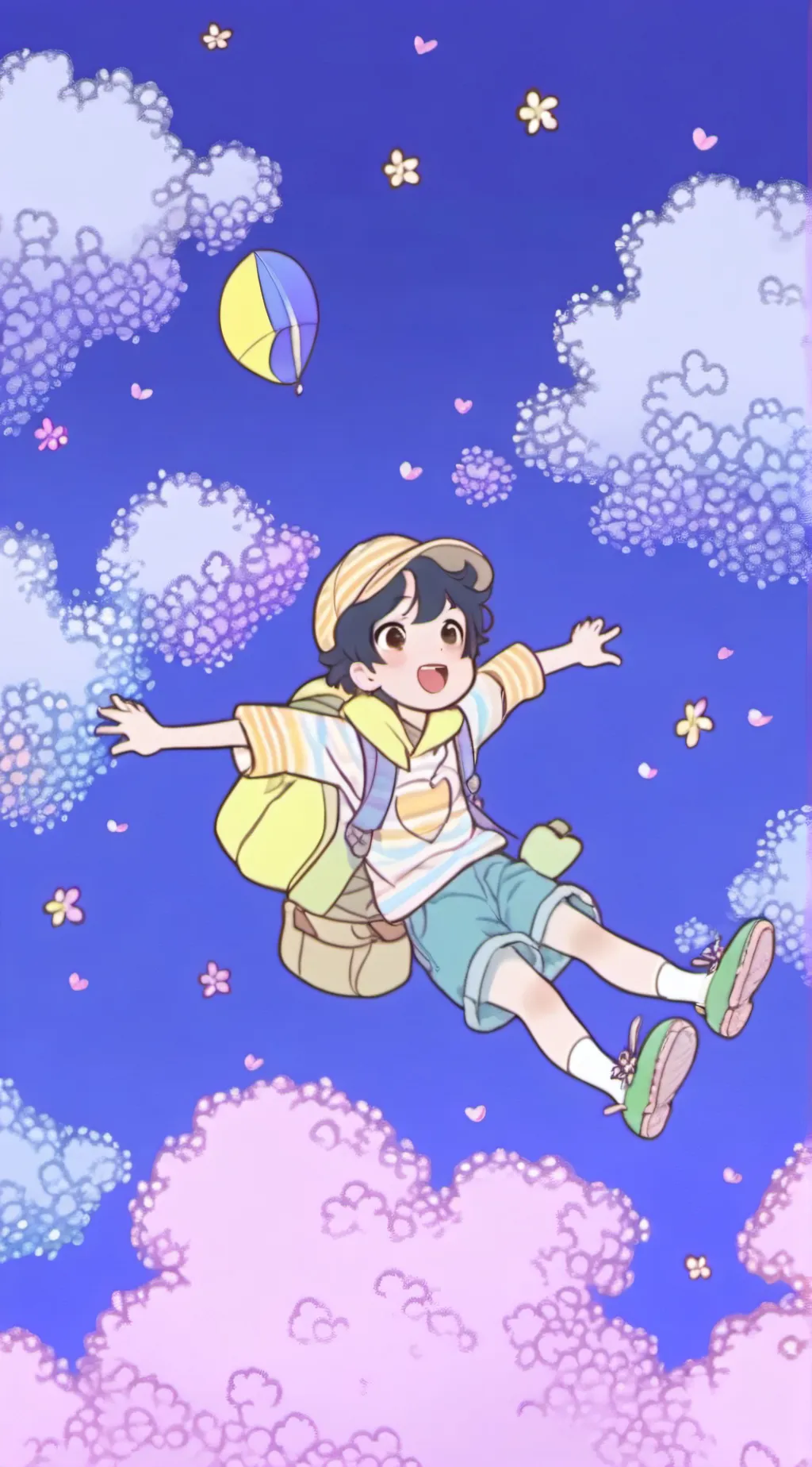 ai character: Pregnant ladybug background