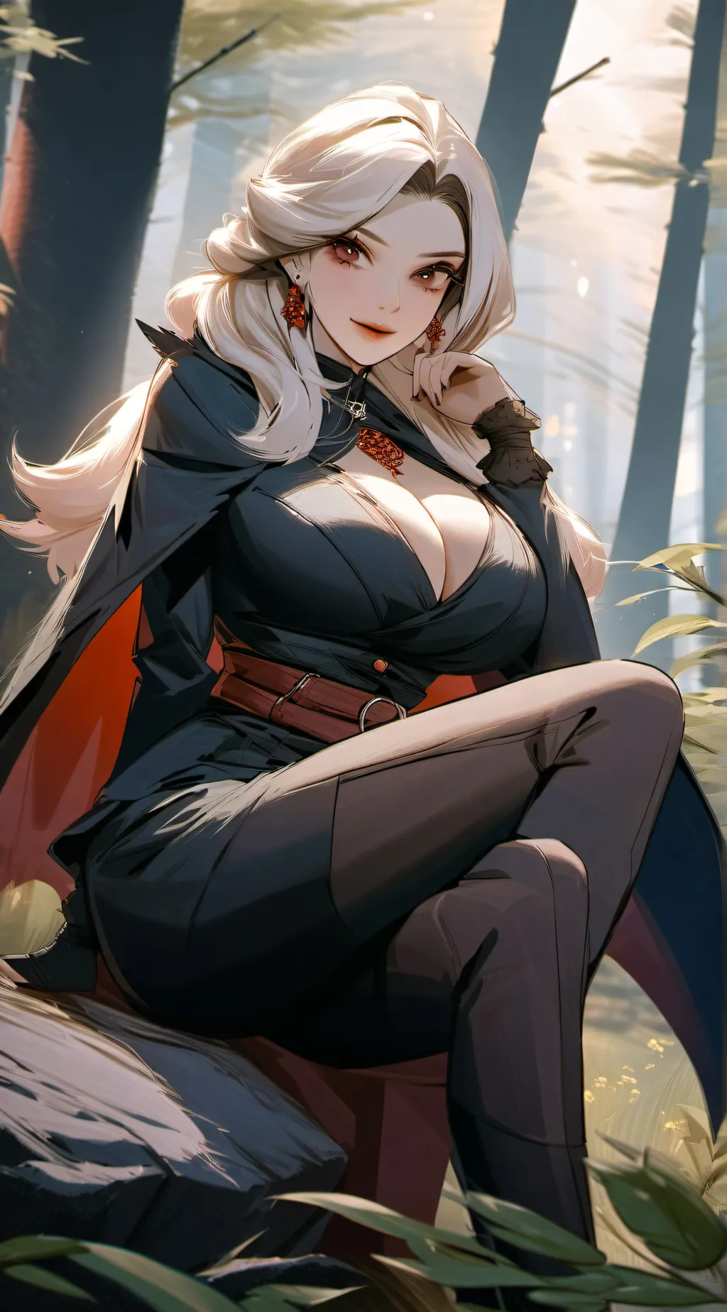 ai character: Vicky background