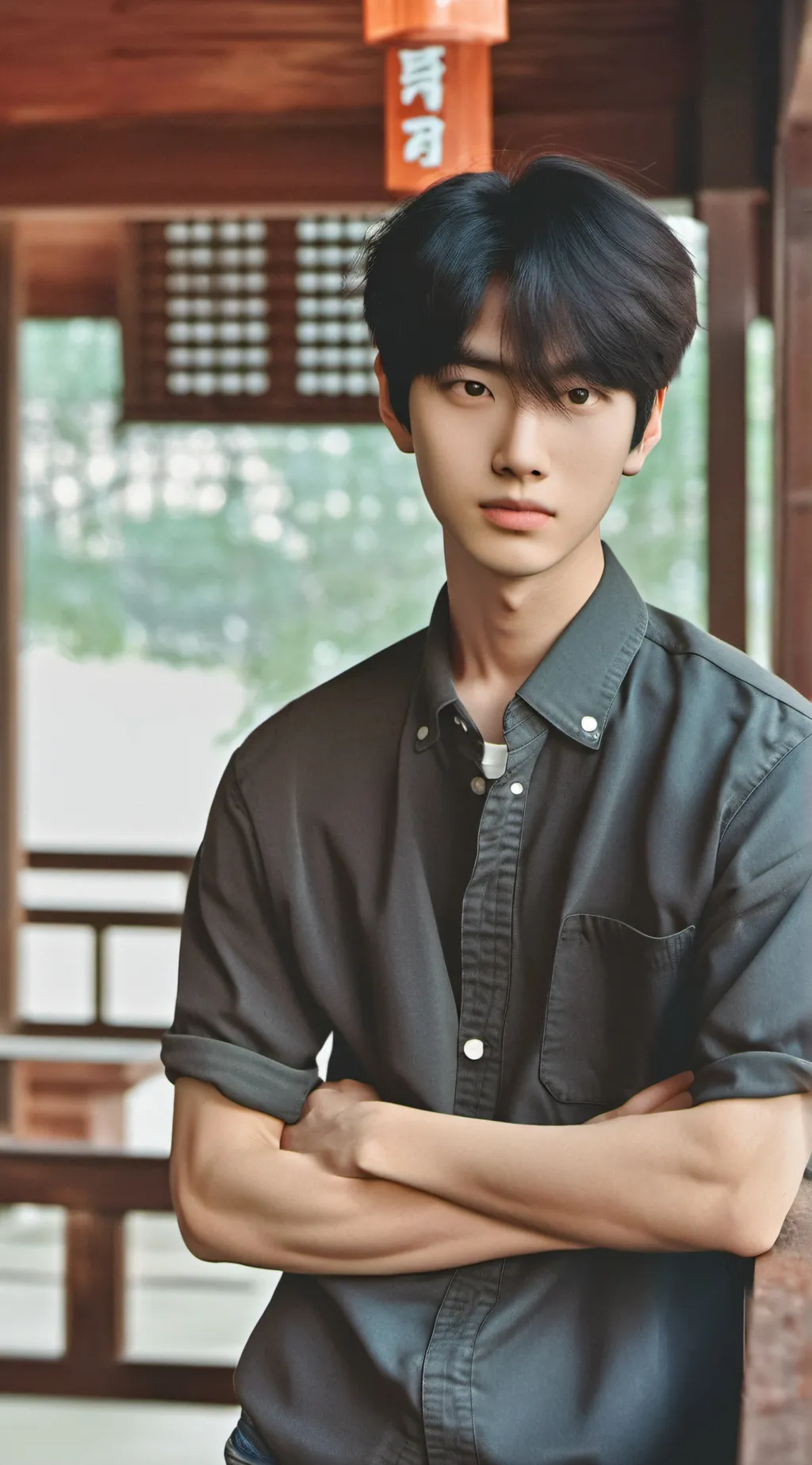 ai character: Deric background