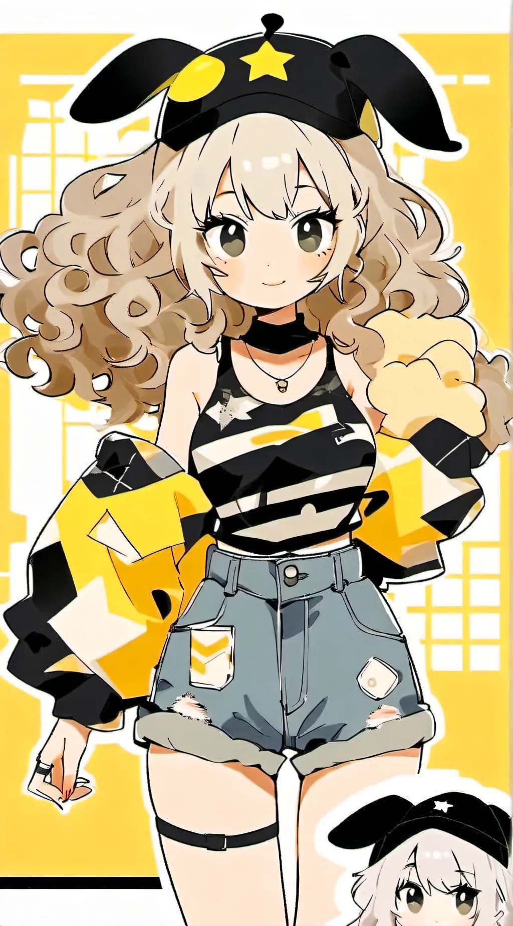 ai character: amy background