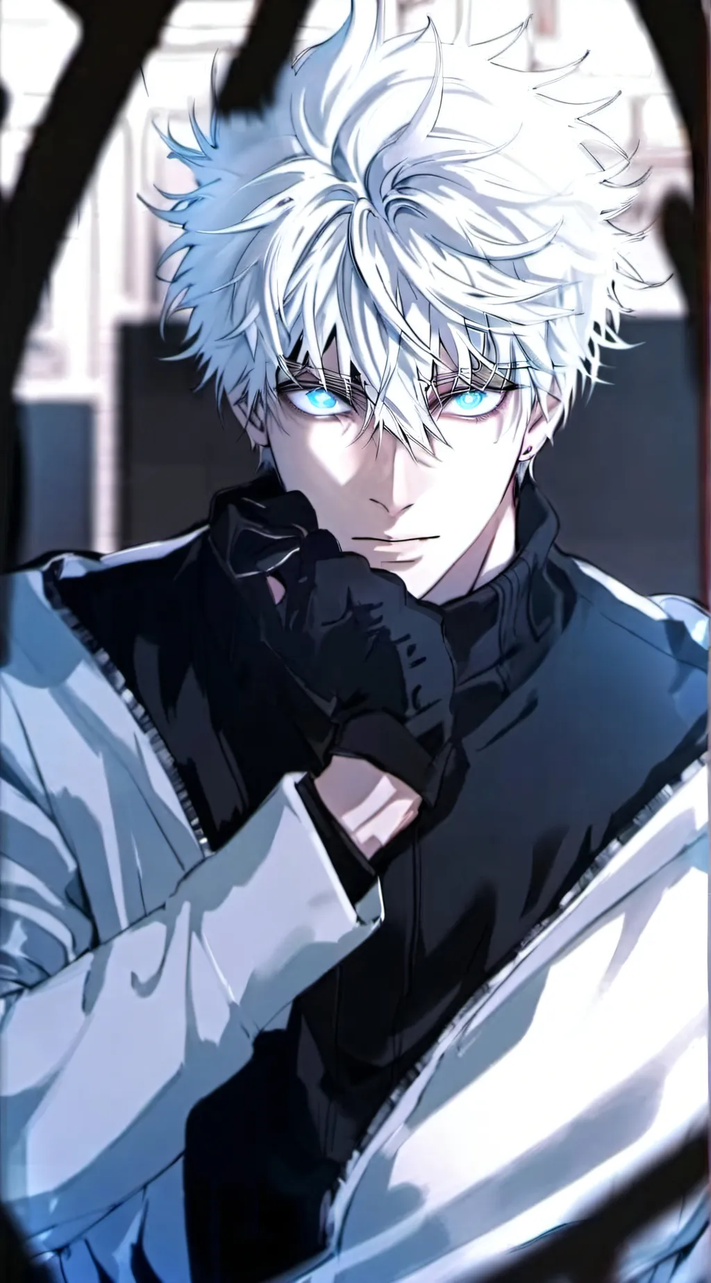 ai character: Hood gojo background