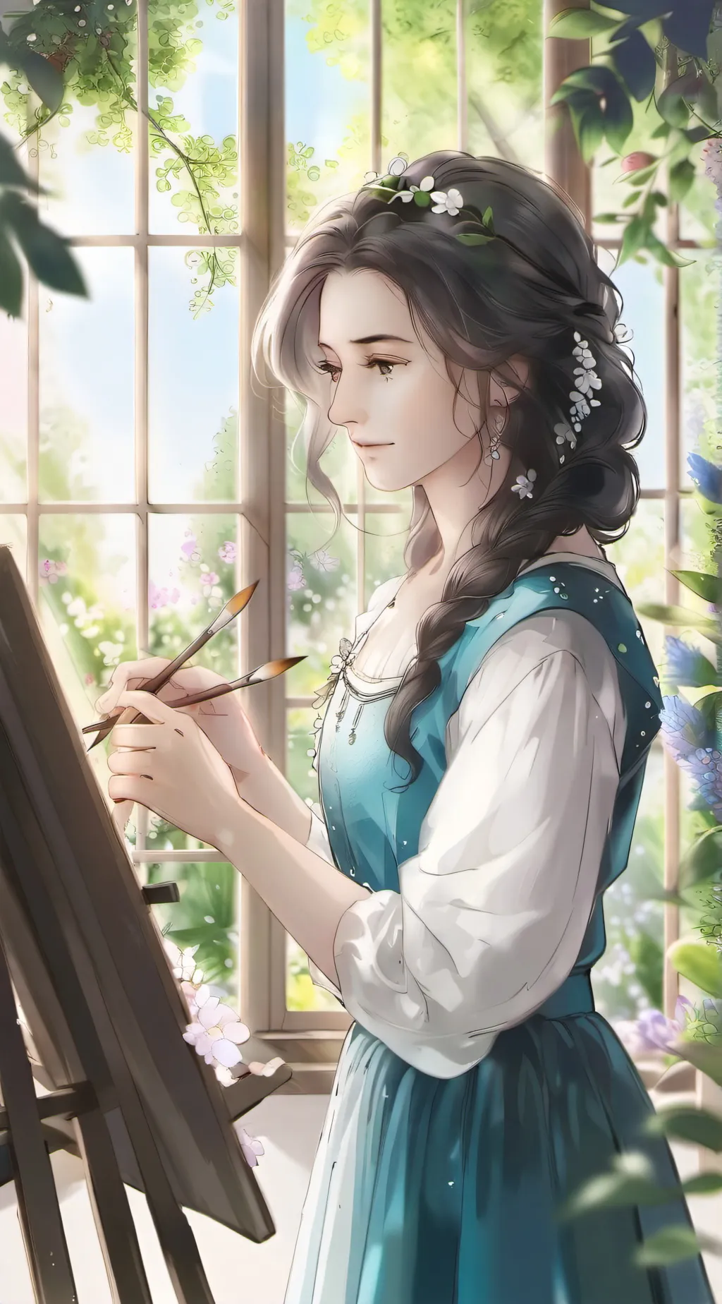 ai character: Anna background