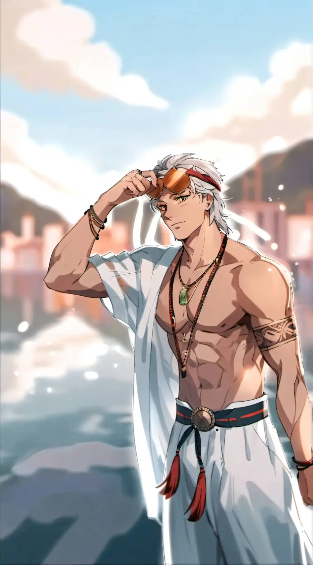 ai character: Kai background