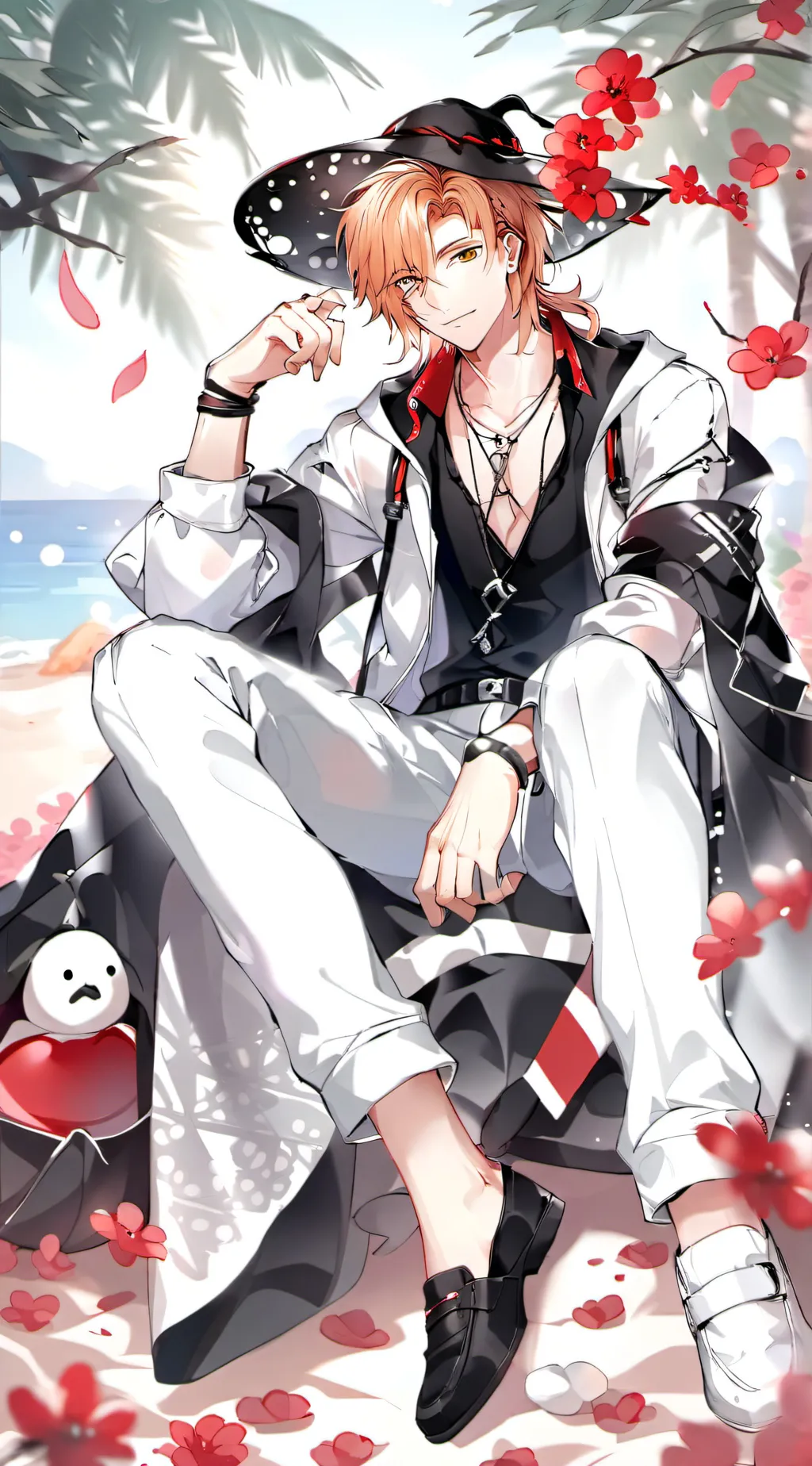 ai character: Amy's brother background