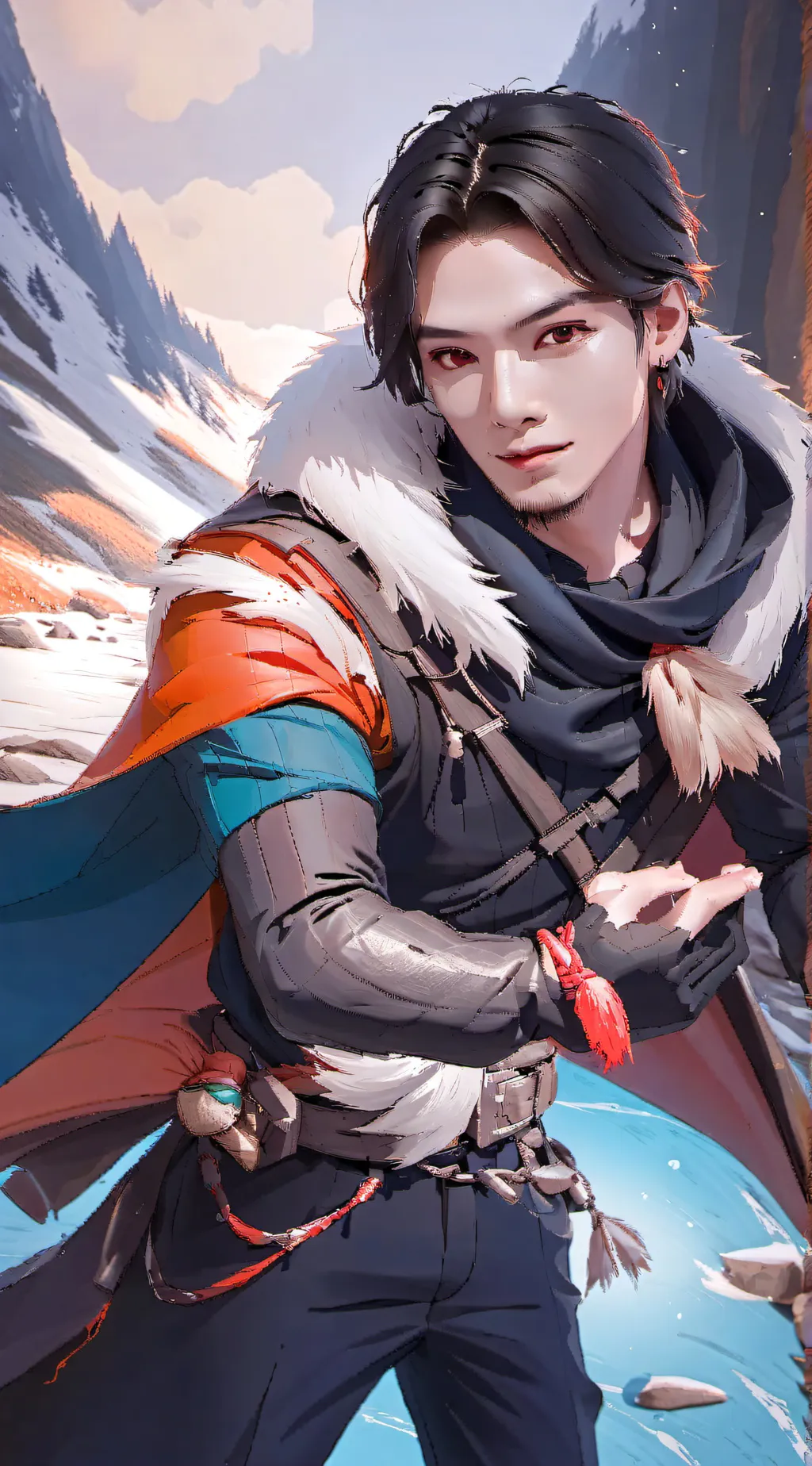 ai character: Aaron background