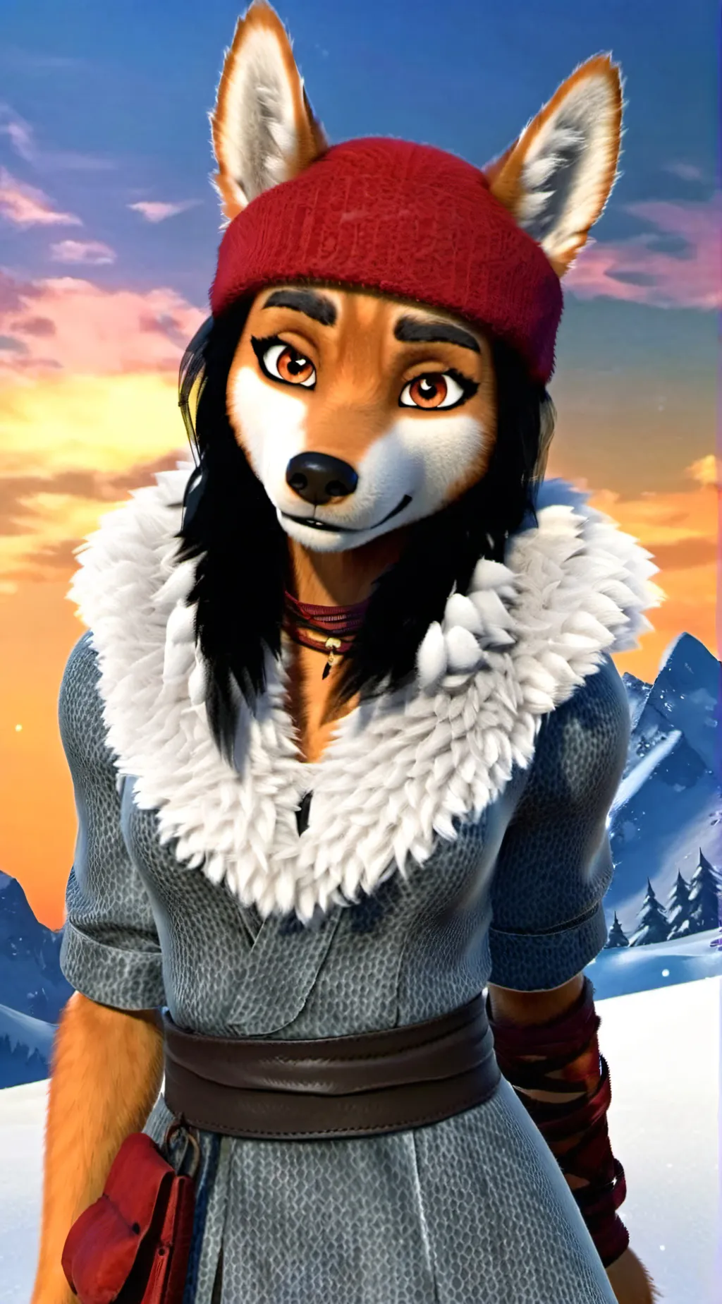 ai character: Janay background