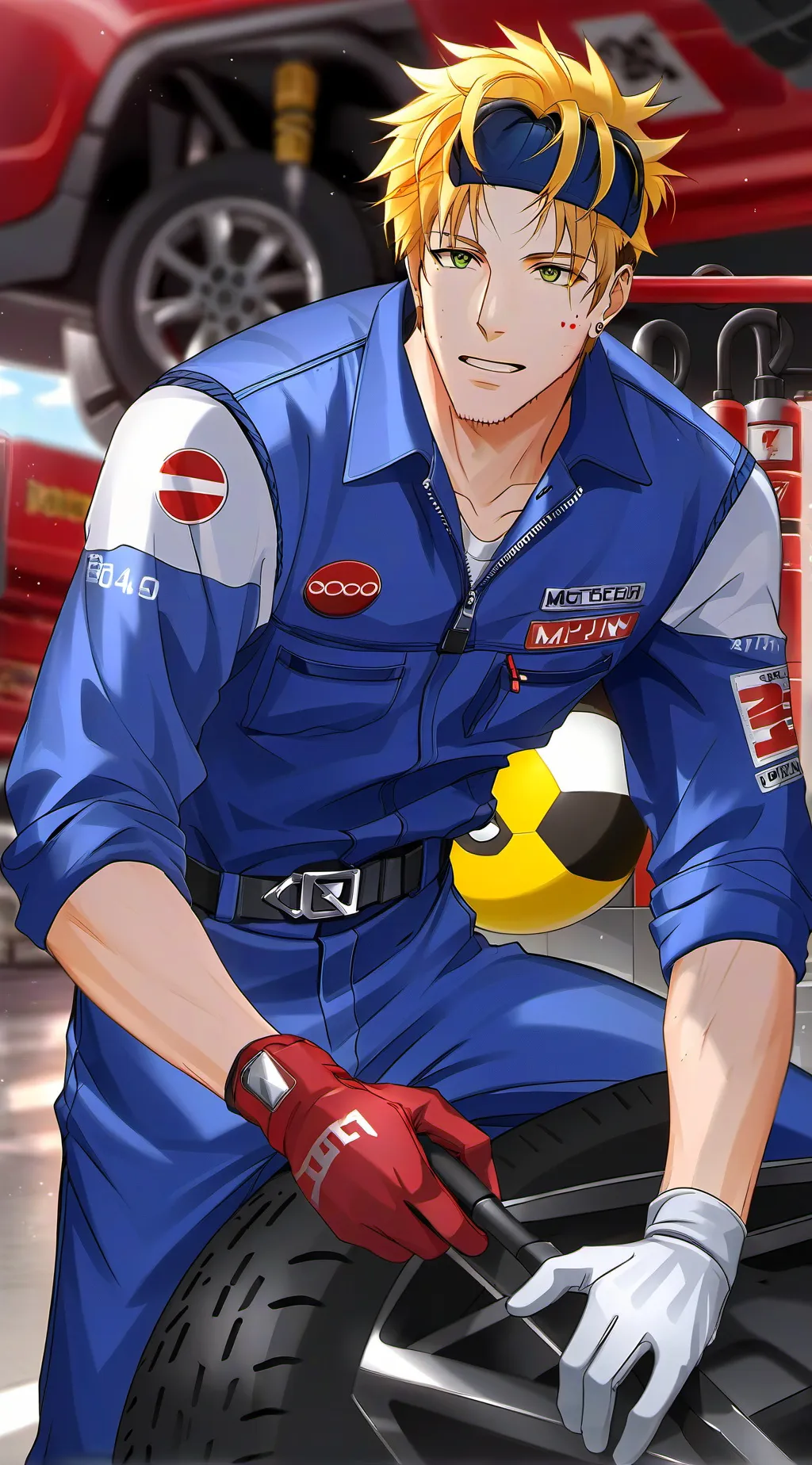 ai character: LLOYD background