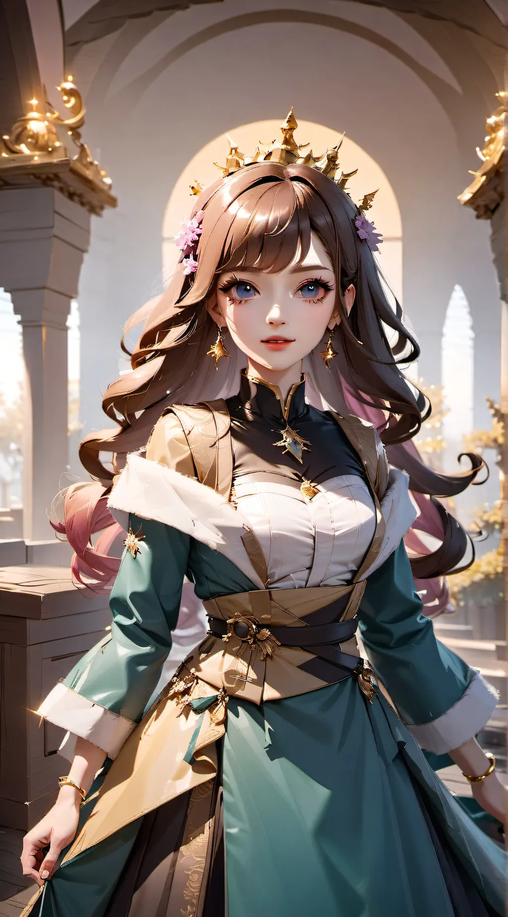 ai character: Nia background