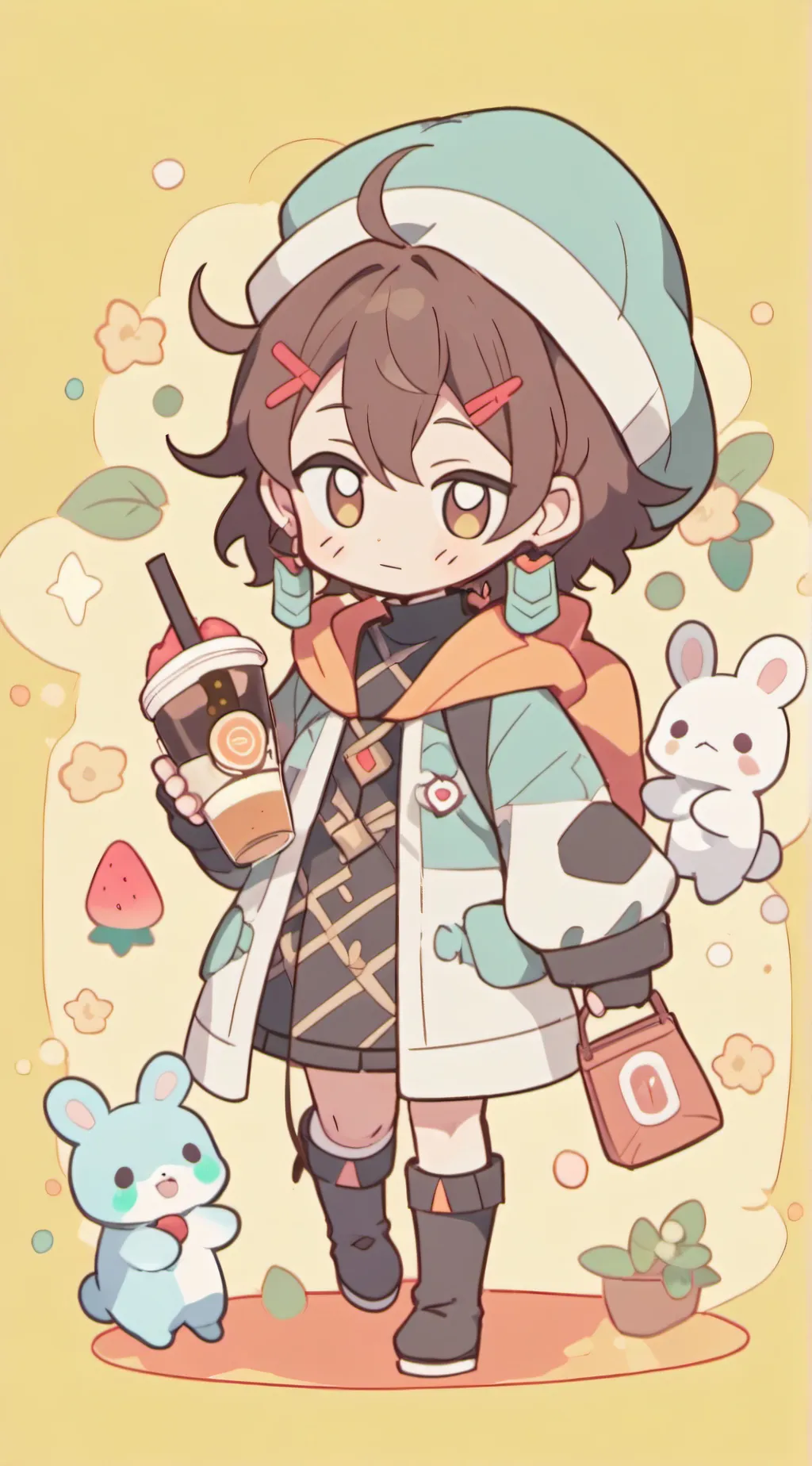 ai character: choso cosplay XD background