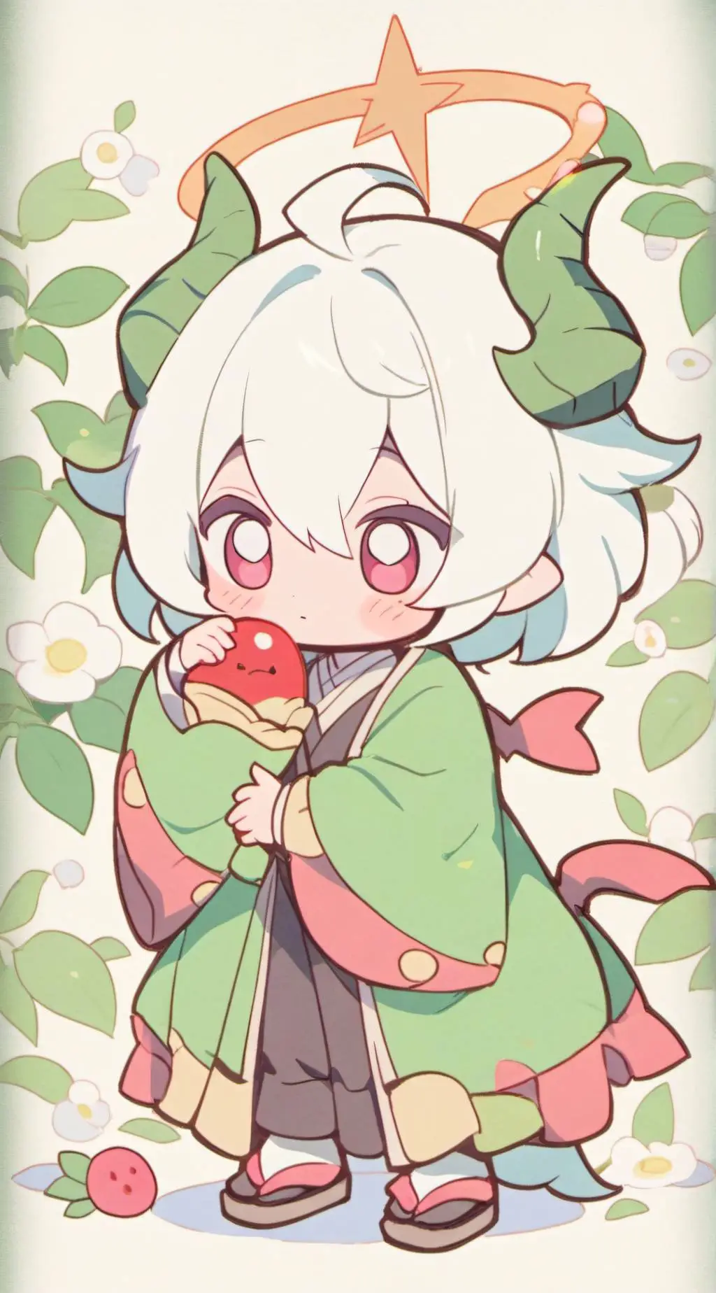 ai character: hashira  background