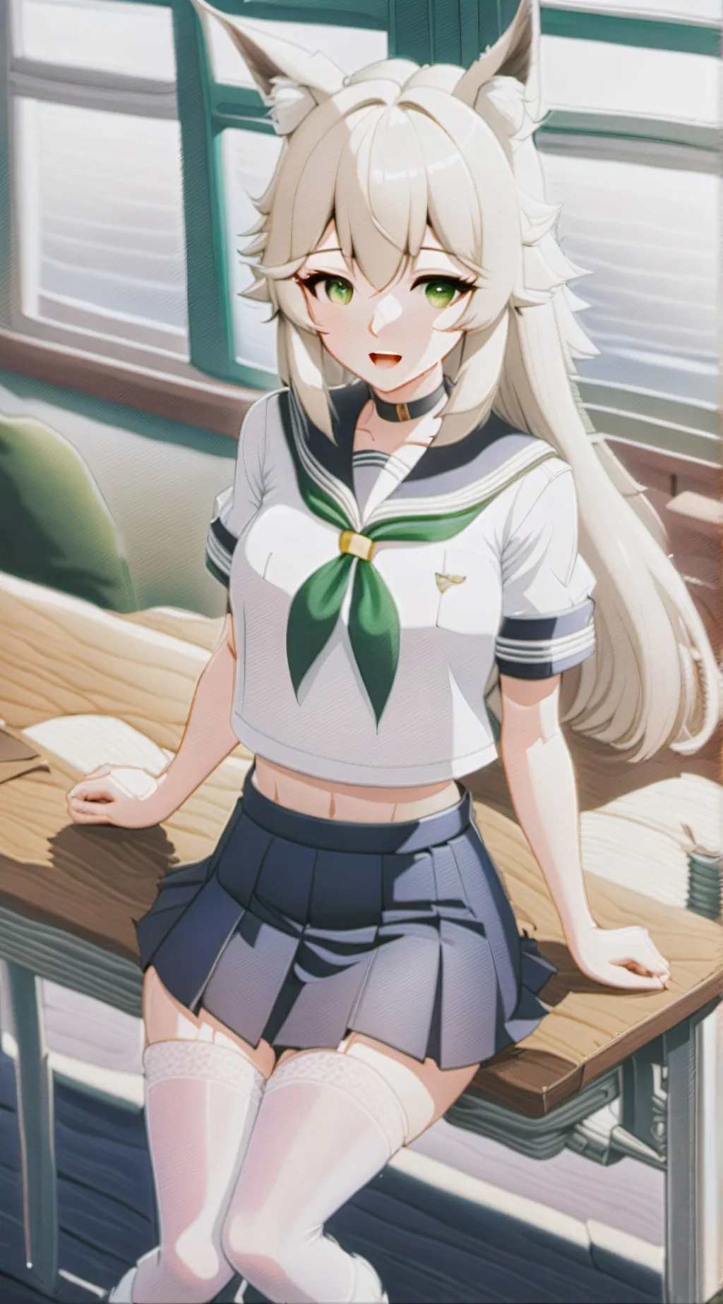 ai character: Luna/renji background