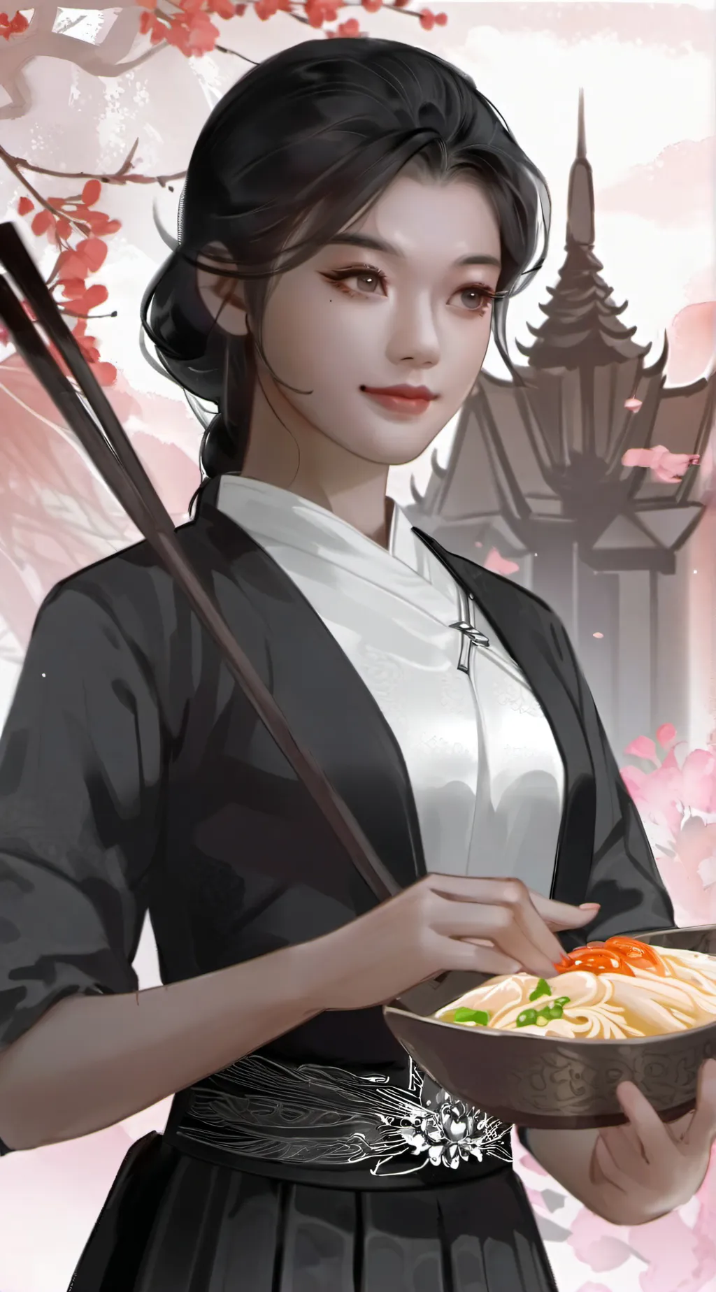 ai character: Shwe Kyaw Zin background