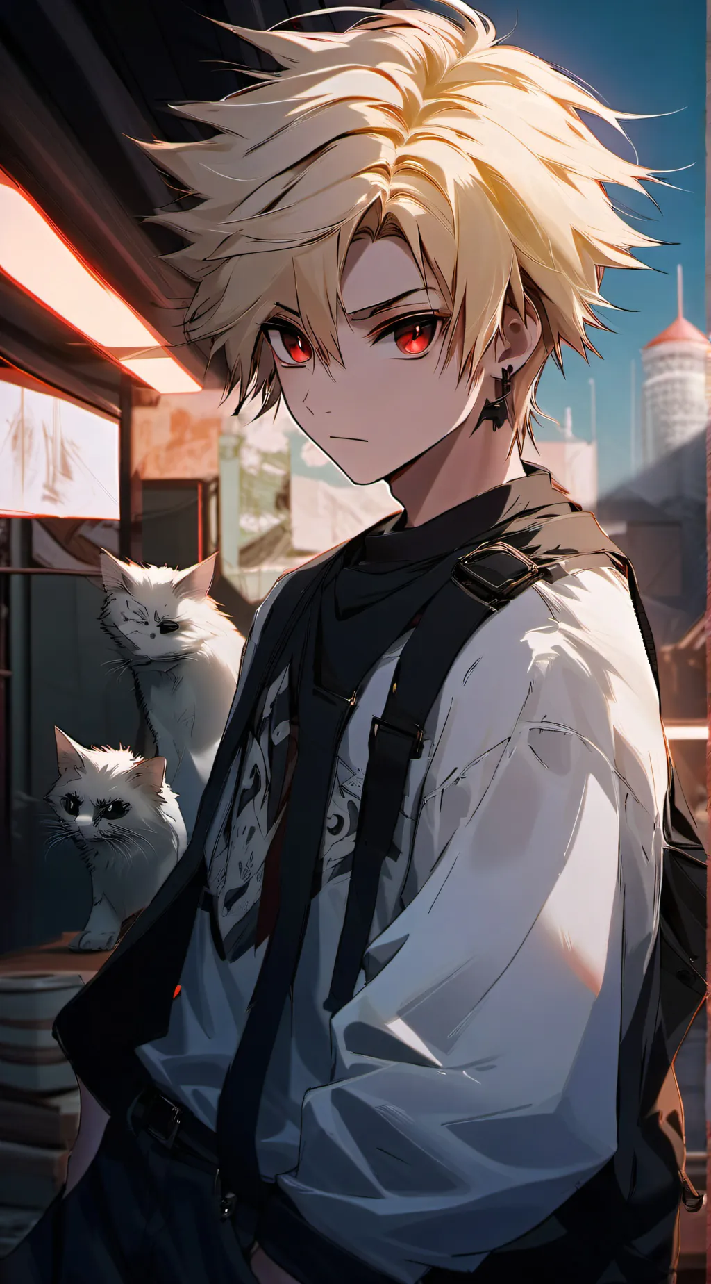 ai character: ~★bakugo★~ background