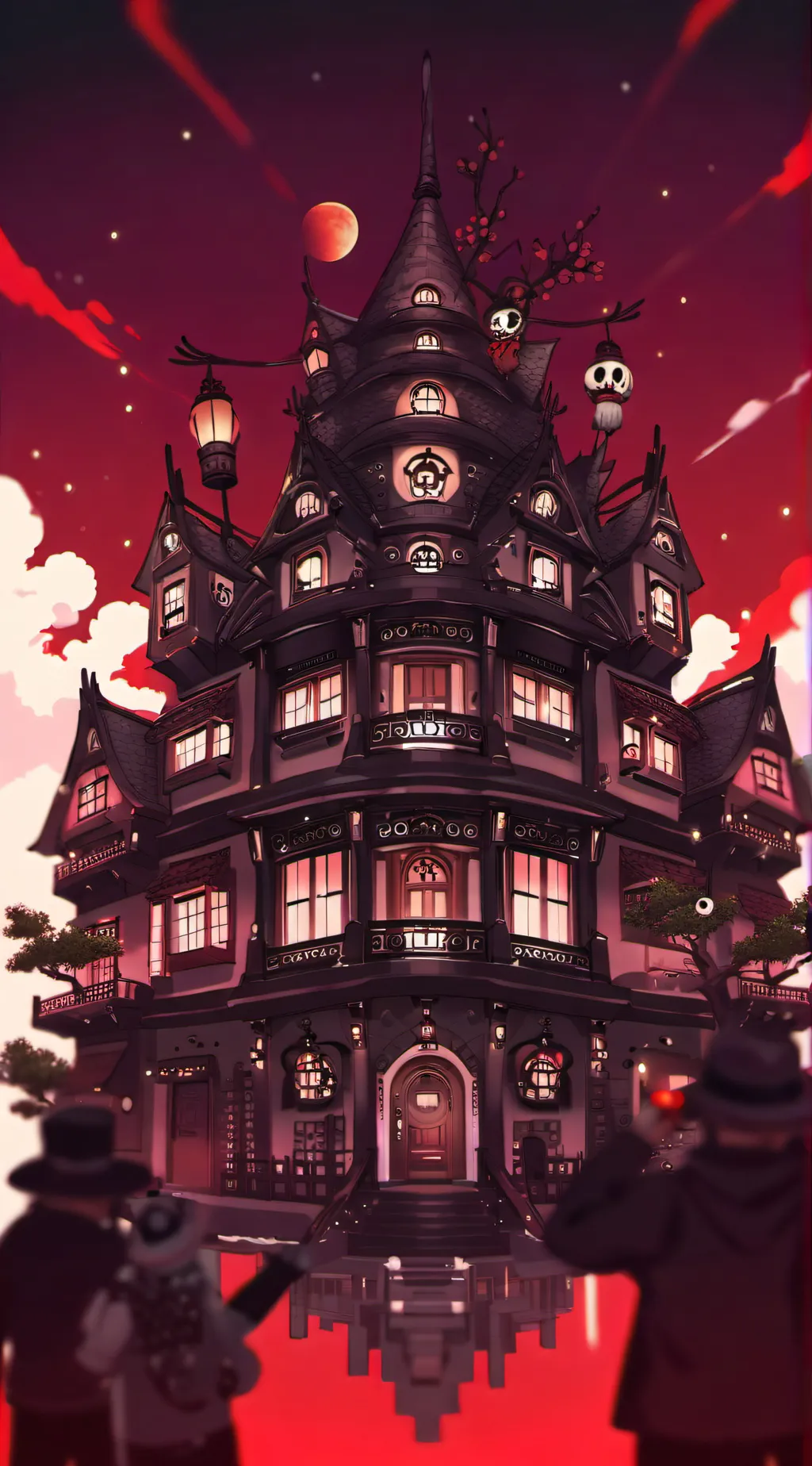 ai character: hazbin background