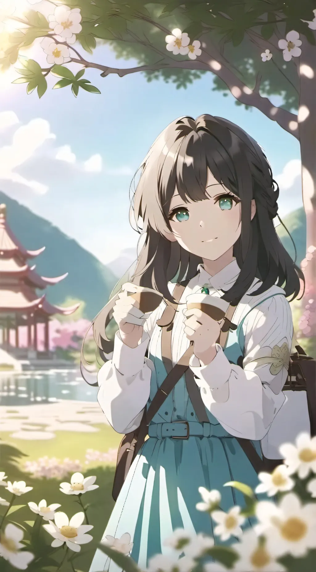 ai character: mha found a pt??  background