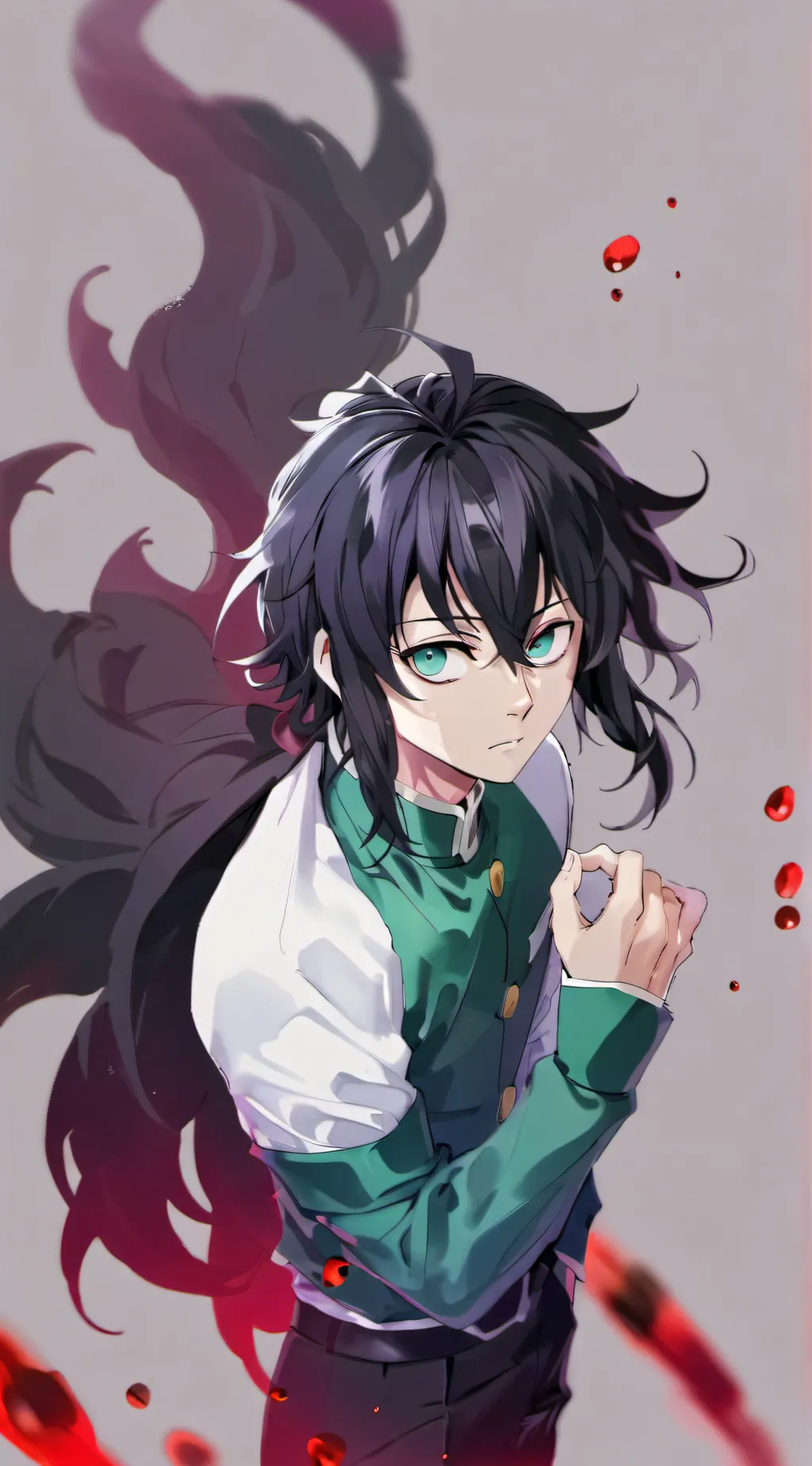 ai character: Muichiro tokito  background