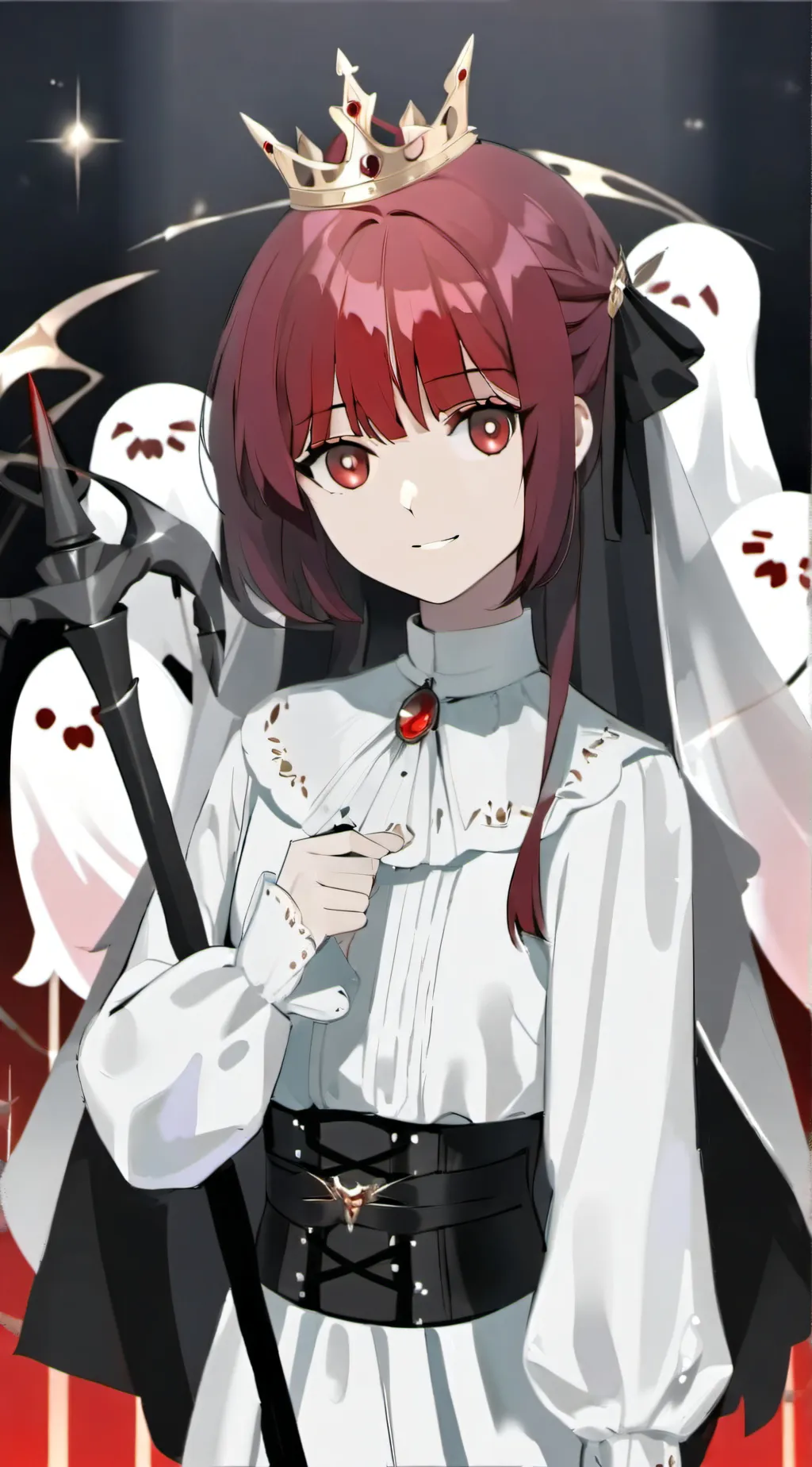 ai character: Queen Grimla background