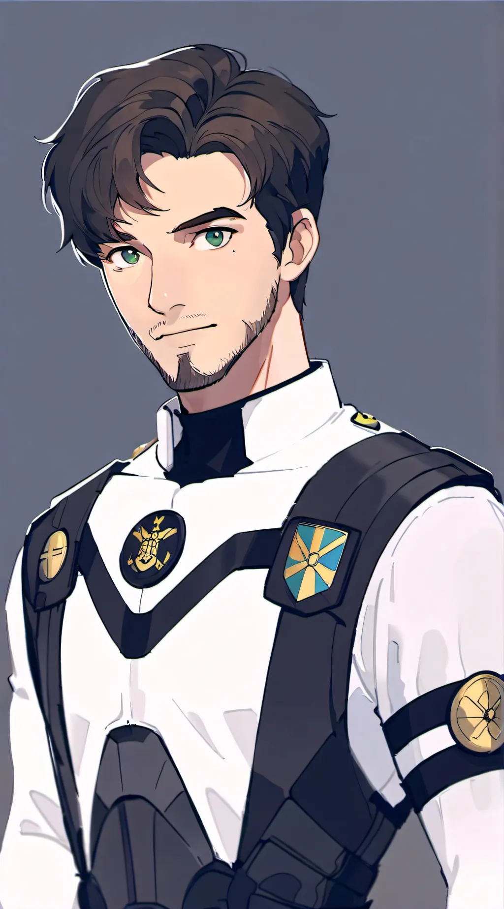 ai character: captain Jonathan  background