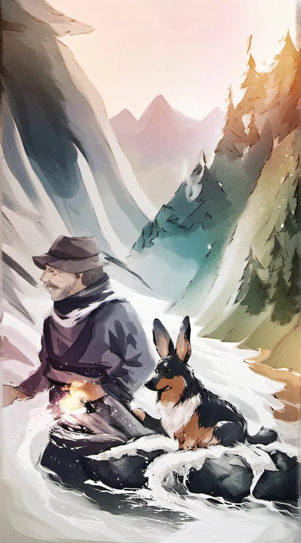 ai character: Zip oilver Edward  background