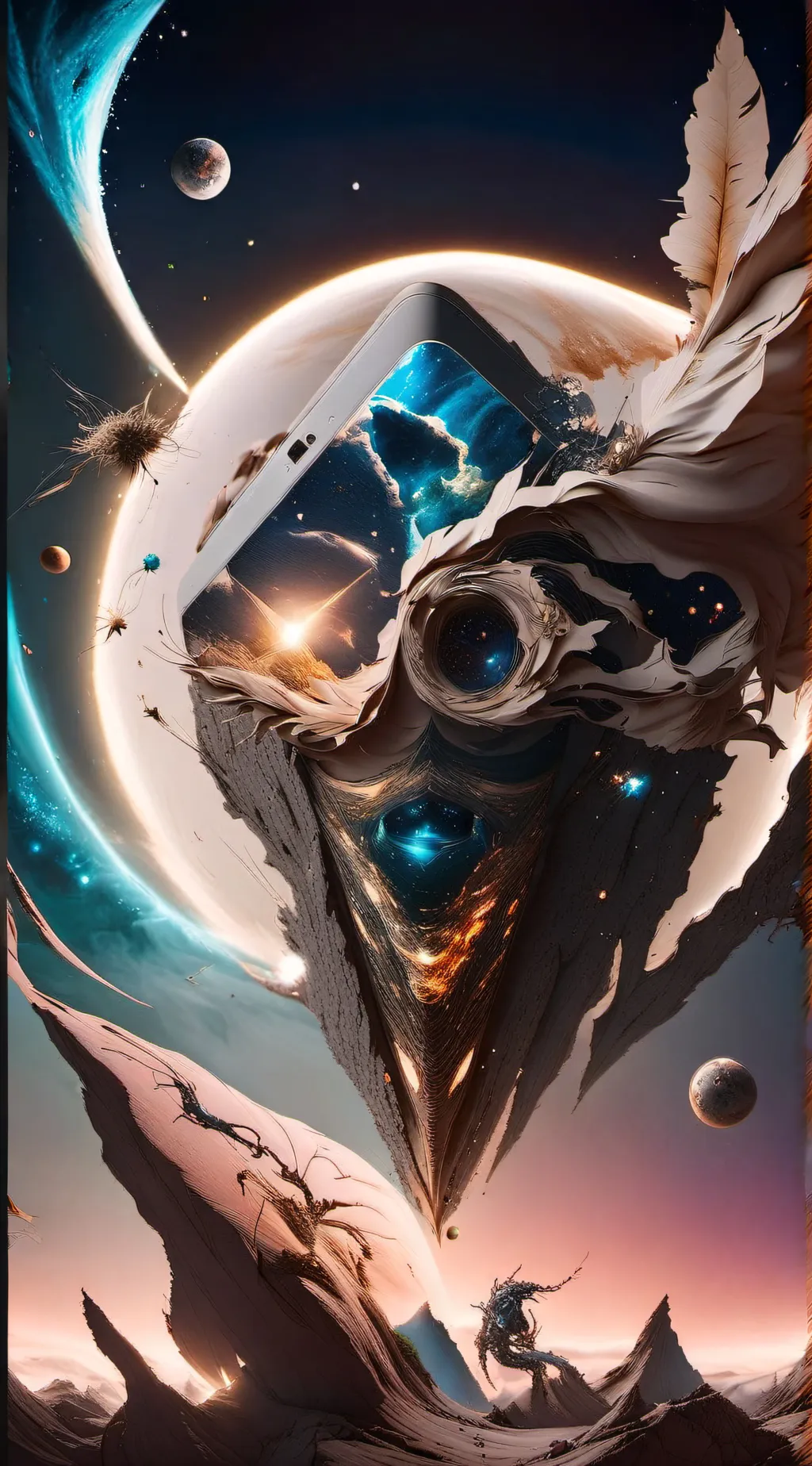 ai character: Make a world background