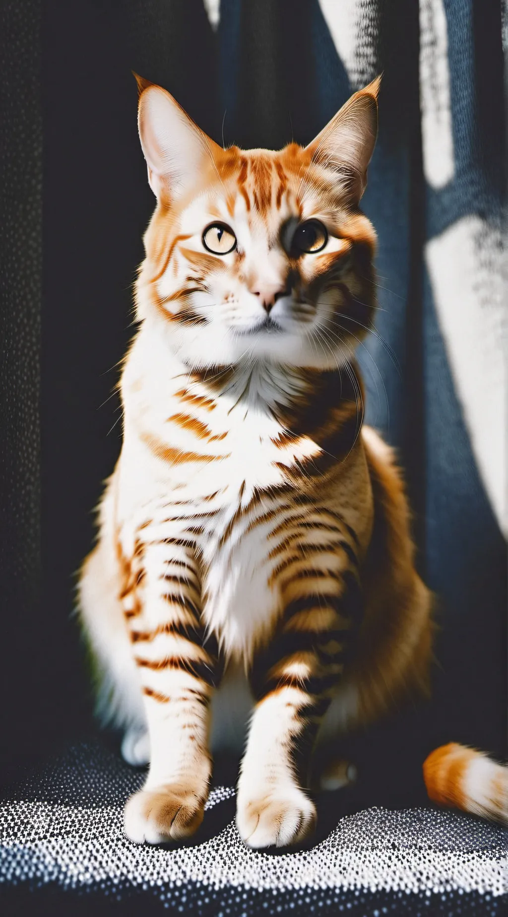 ai character: Deji as a cat background