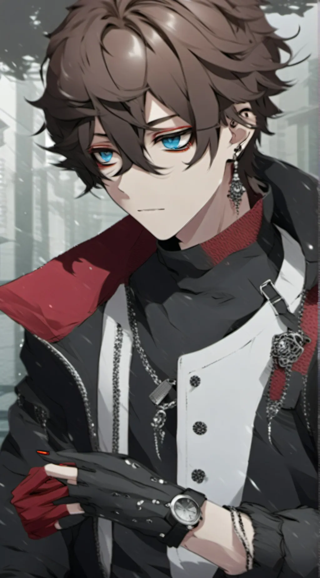 ai character: Zach  background