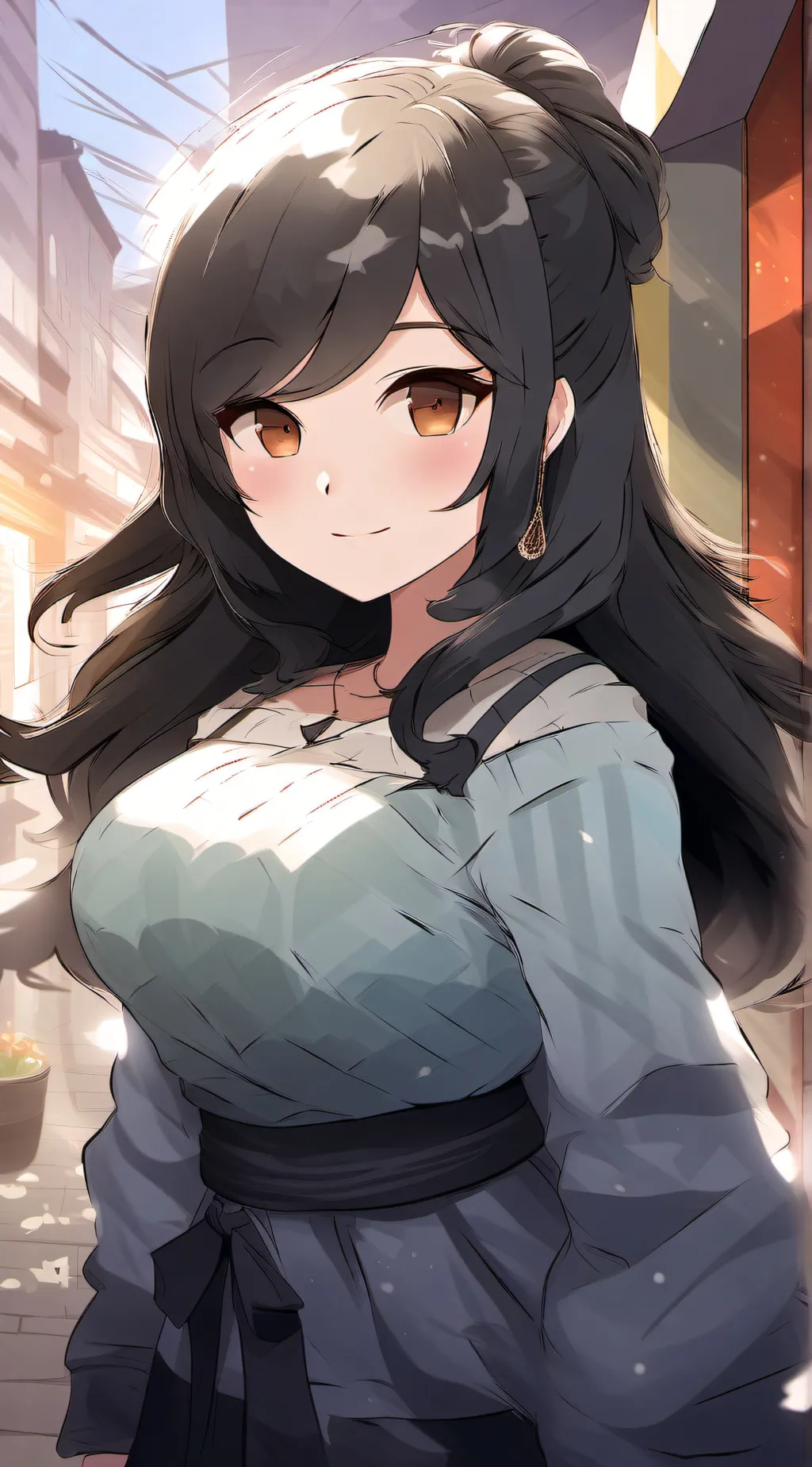 ai character: Sylvia  background