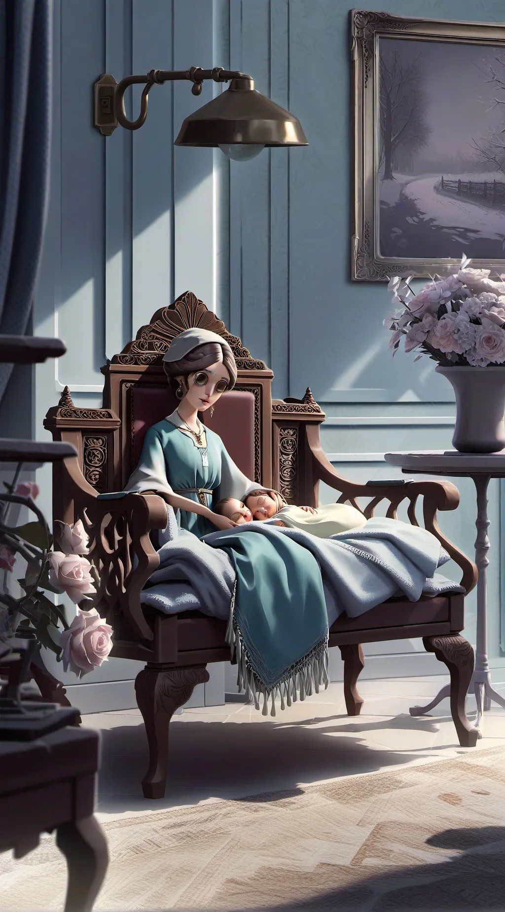 ai character:  The hated child background