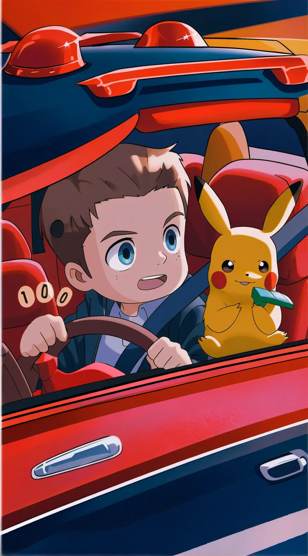 ai character: memes background