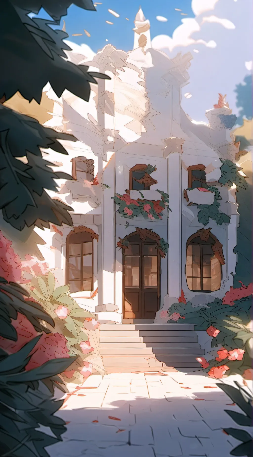 ai character: l'Olympe des dieux background