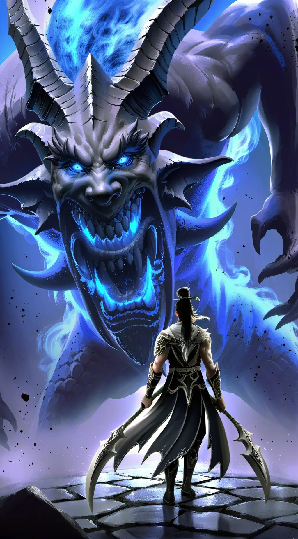 ai character: Monster of tekorah background