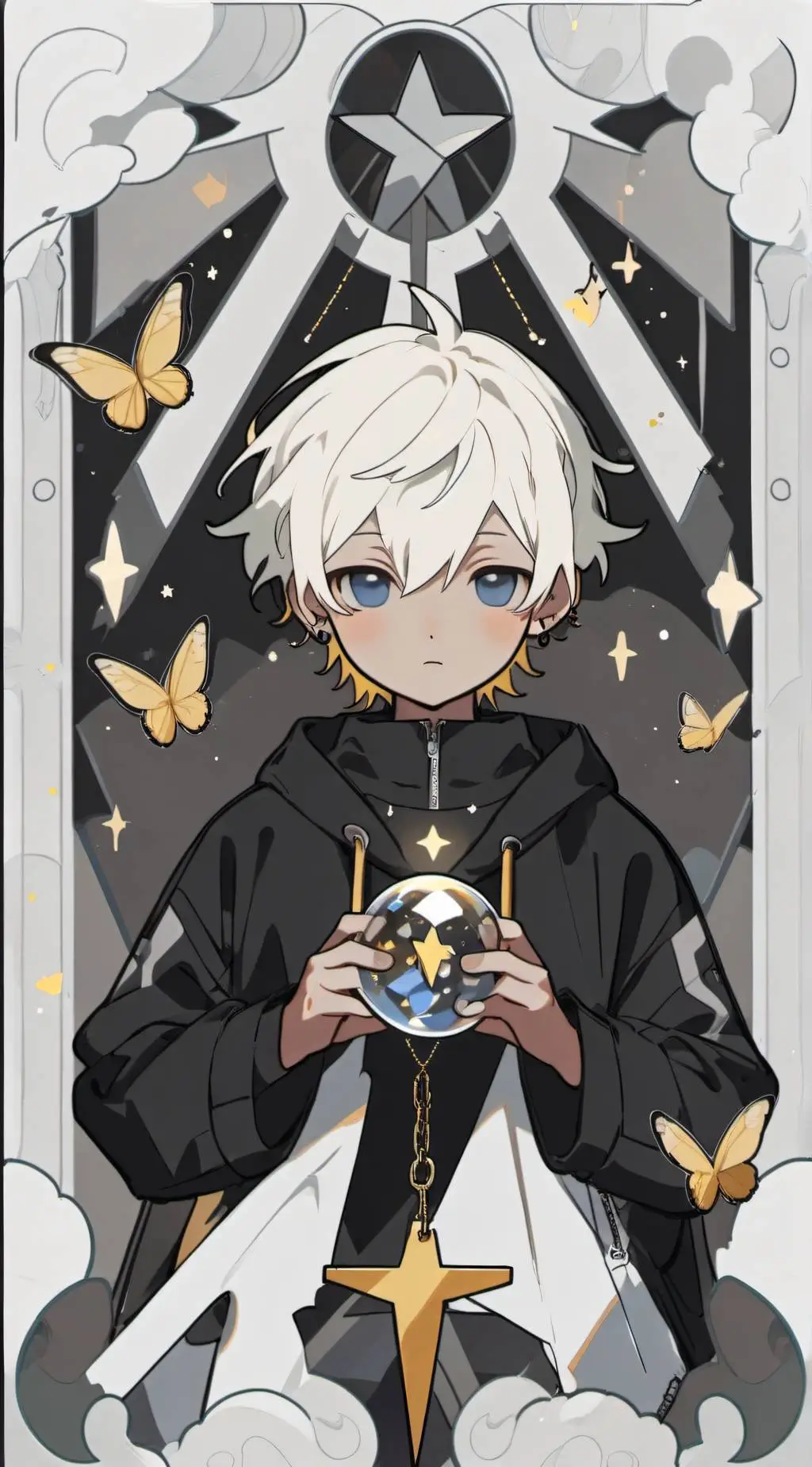 ai character: demon moon  background