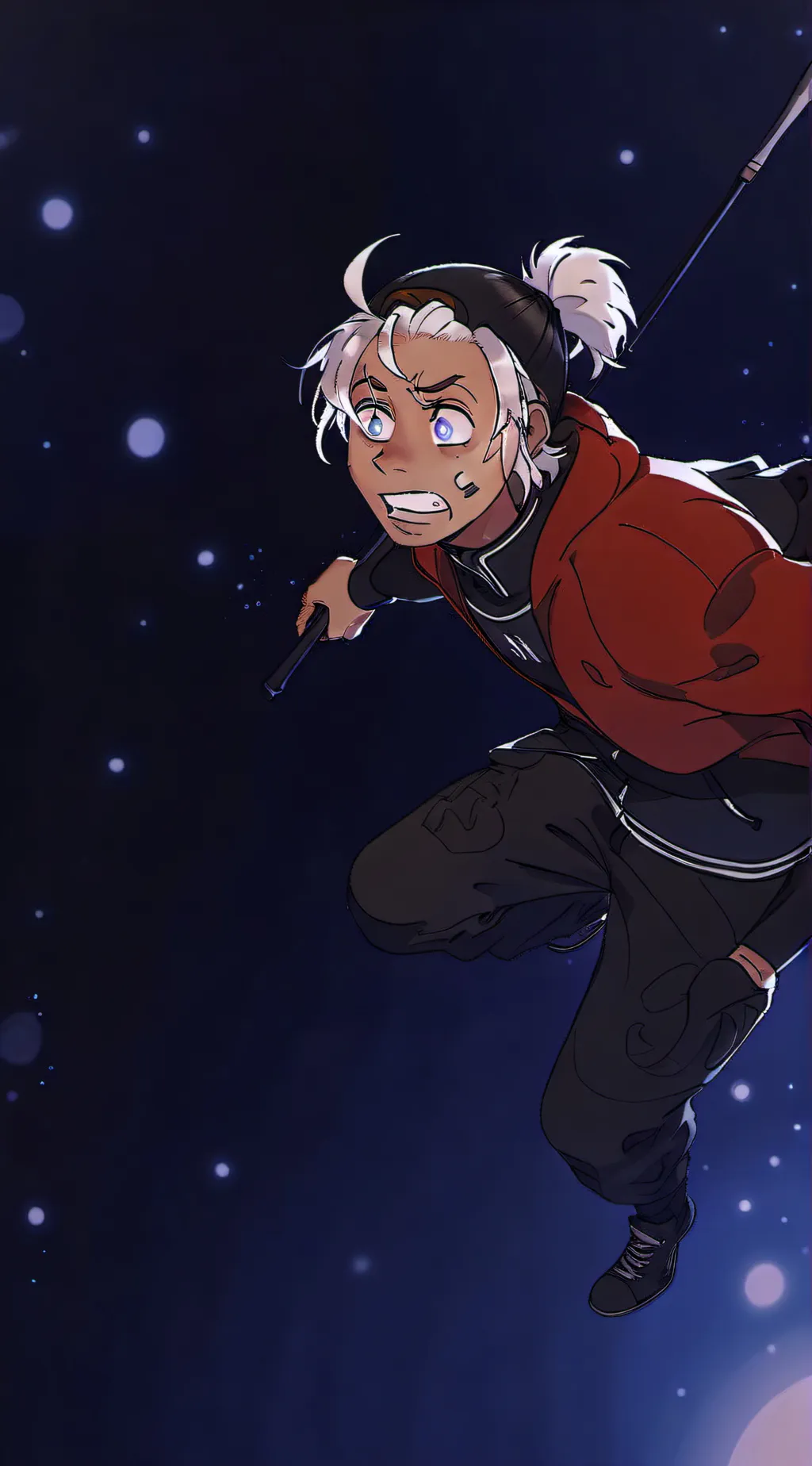 ai character: rottmnt sad background