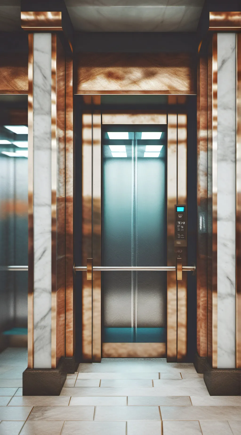 ai character: mha elevator background