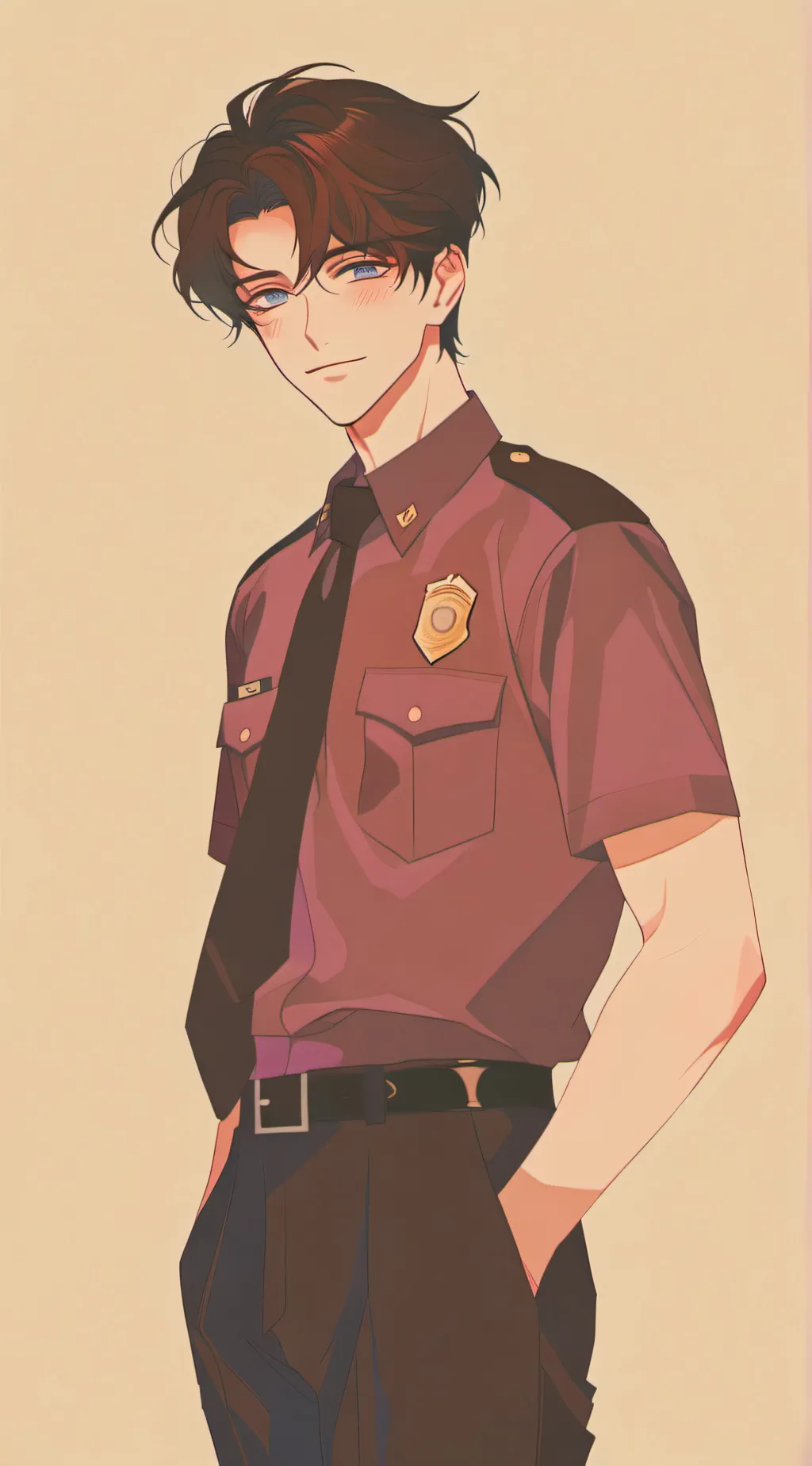 ai character: ←⁠Michal afton← background