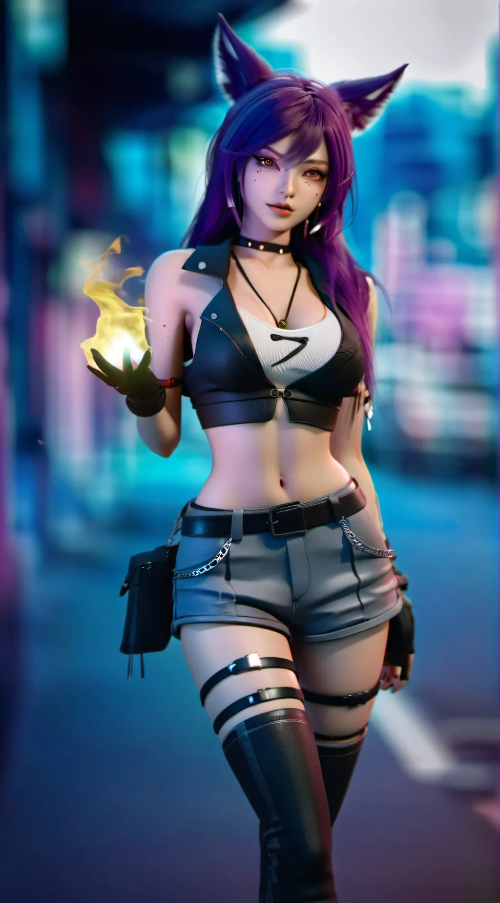 ai character: anny background