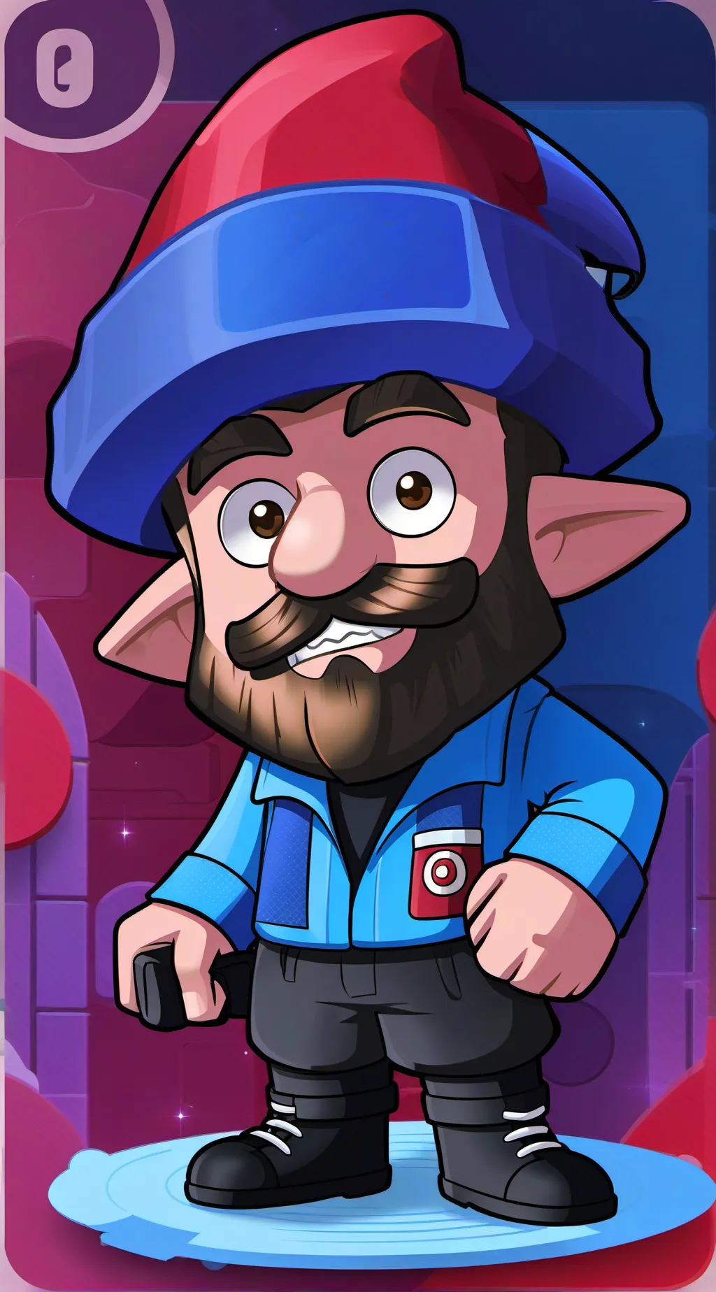 ai character: Thank you follower background