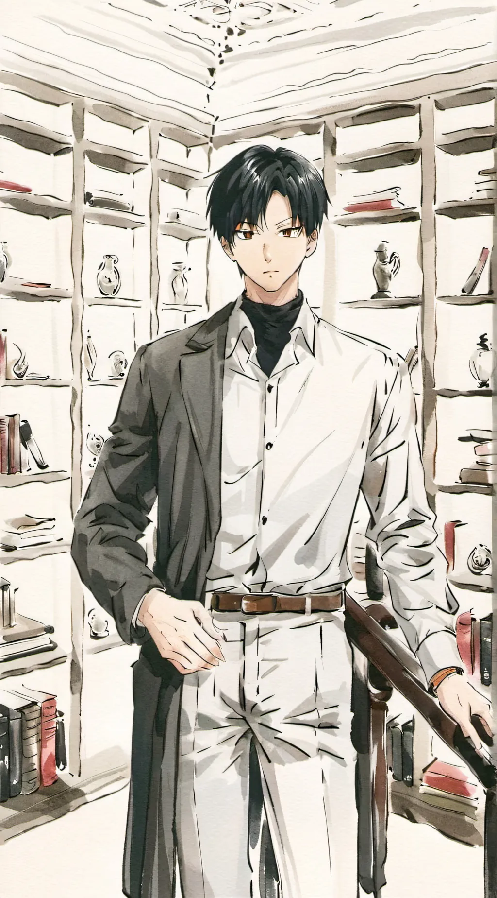 ai character: Kei background