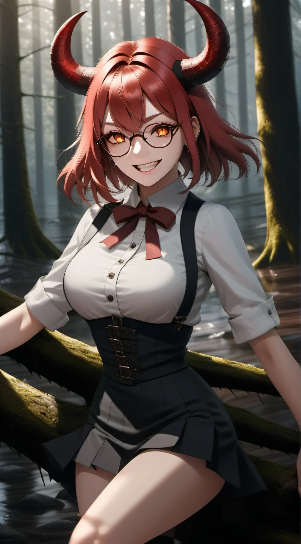 ai character: Laura  background