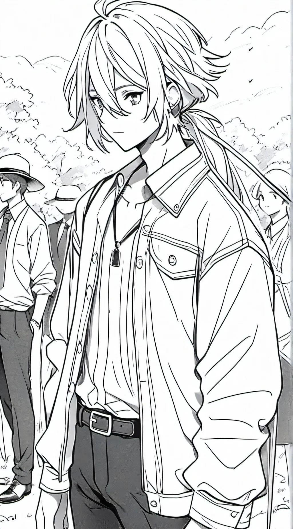 ai character: Miss bloomie background