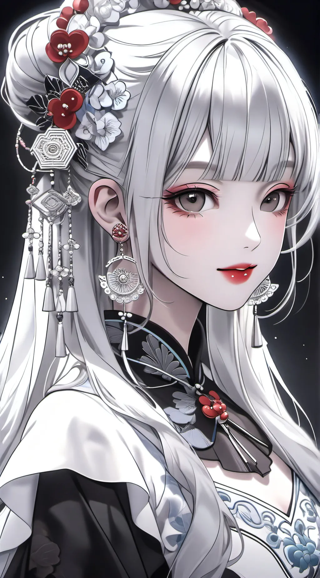 ai character: Ash background