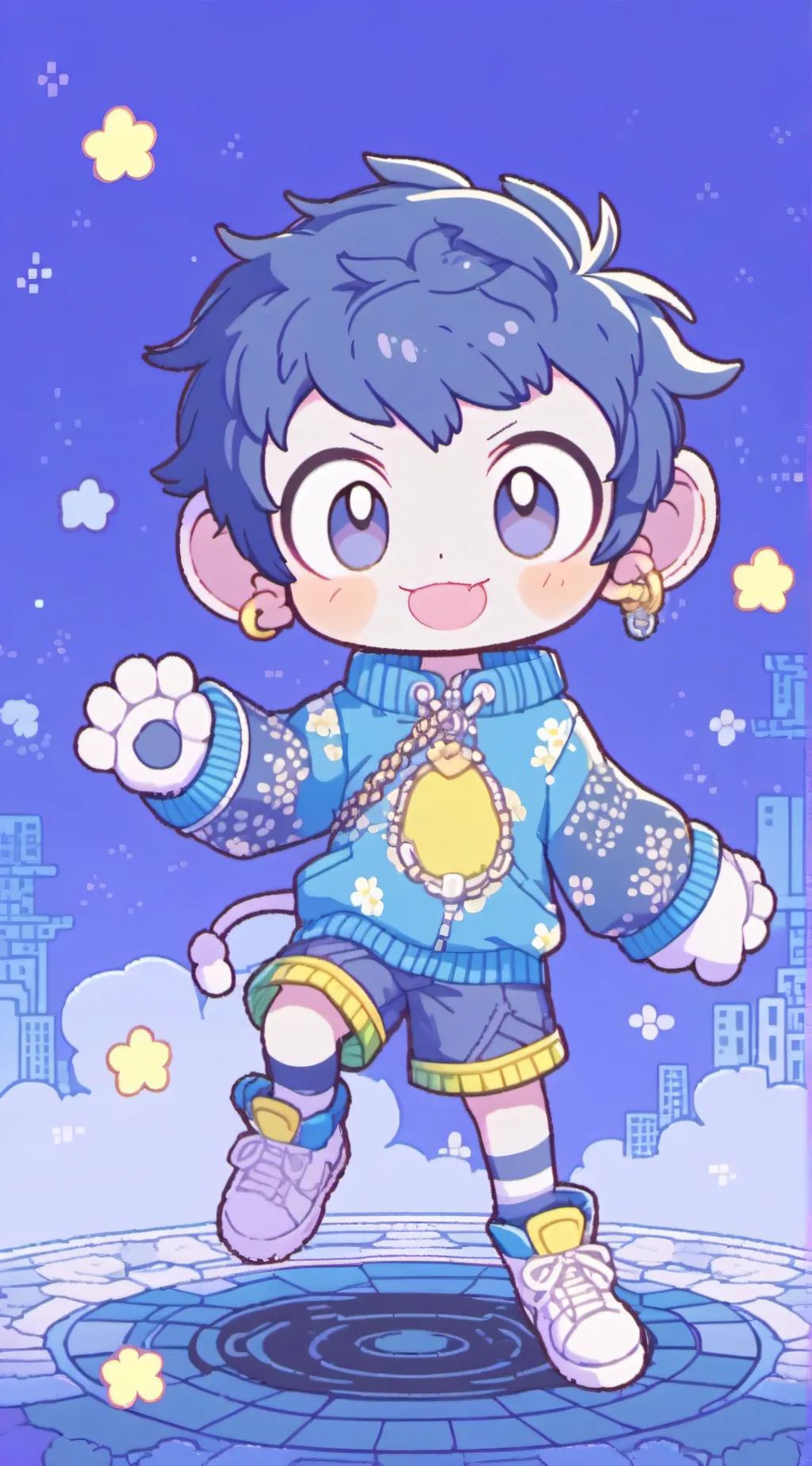 ai character: gt background