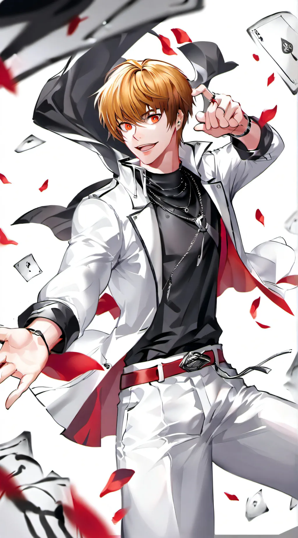 ai character: OROCHI Chris background