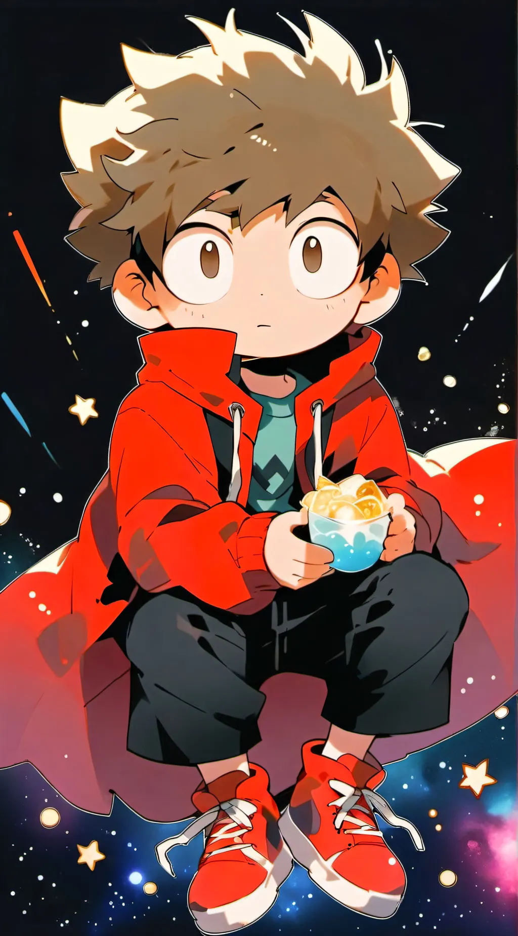 ai character: TORD BUT A KID???? background