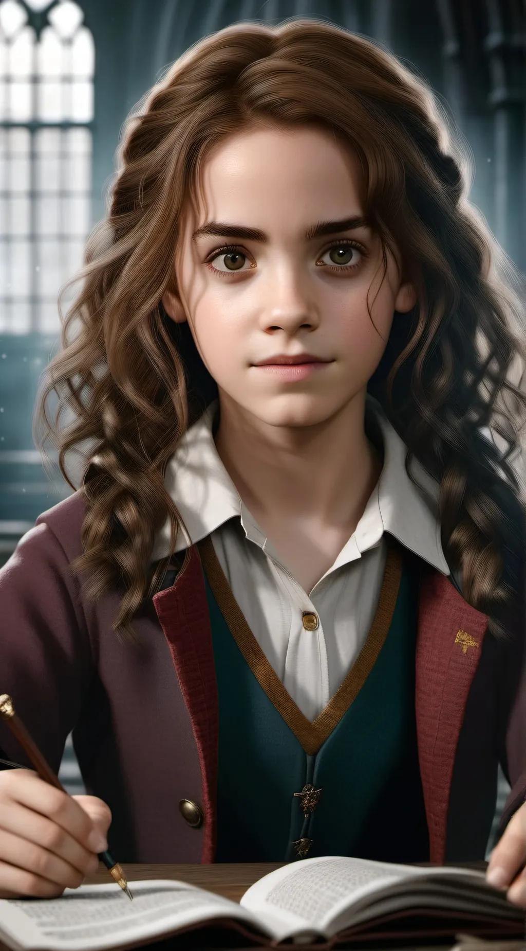 ai character: Hermione Granger background