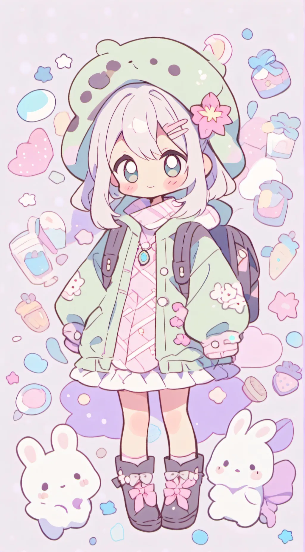 ai character: ruby background