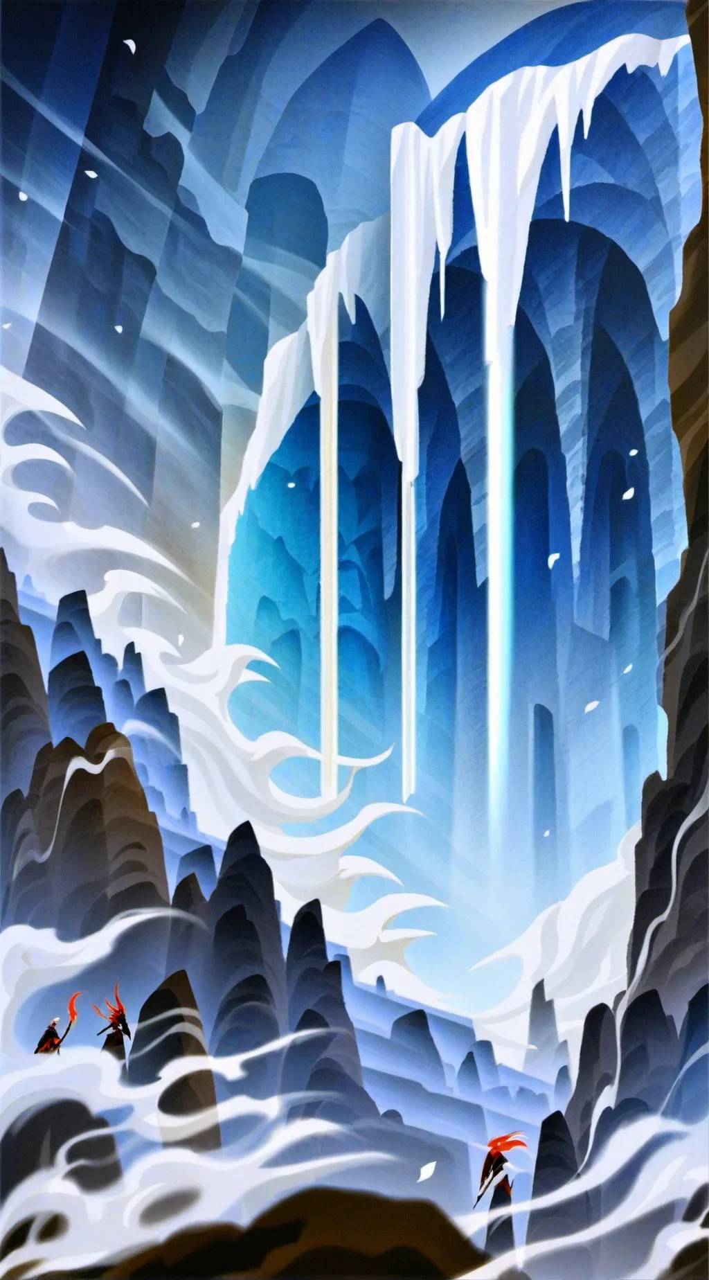 ai character: Winter rpg 2.0 background