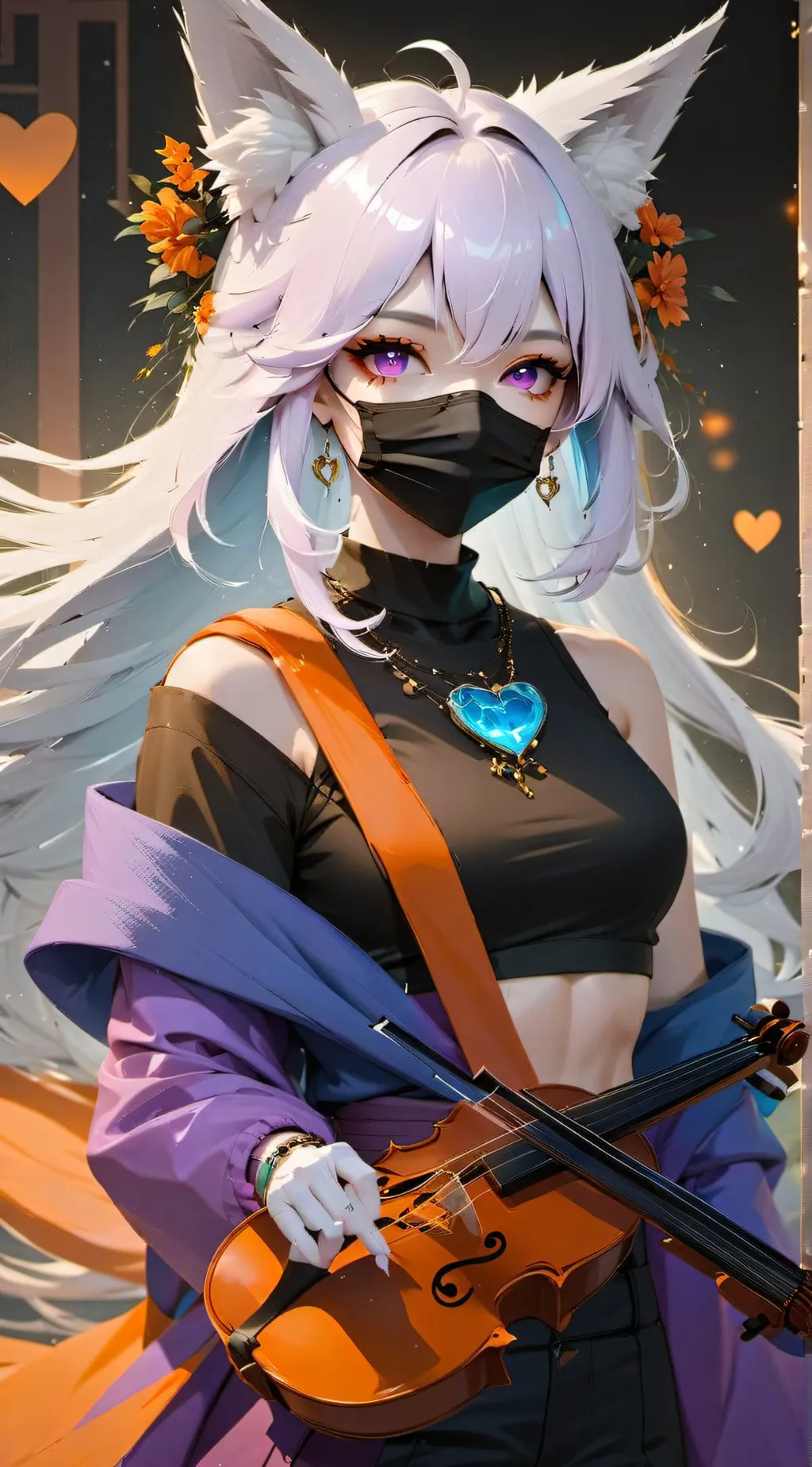 ai character: Mha × Fnaf 2.0 background