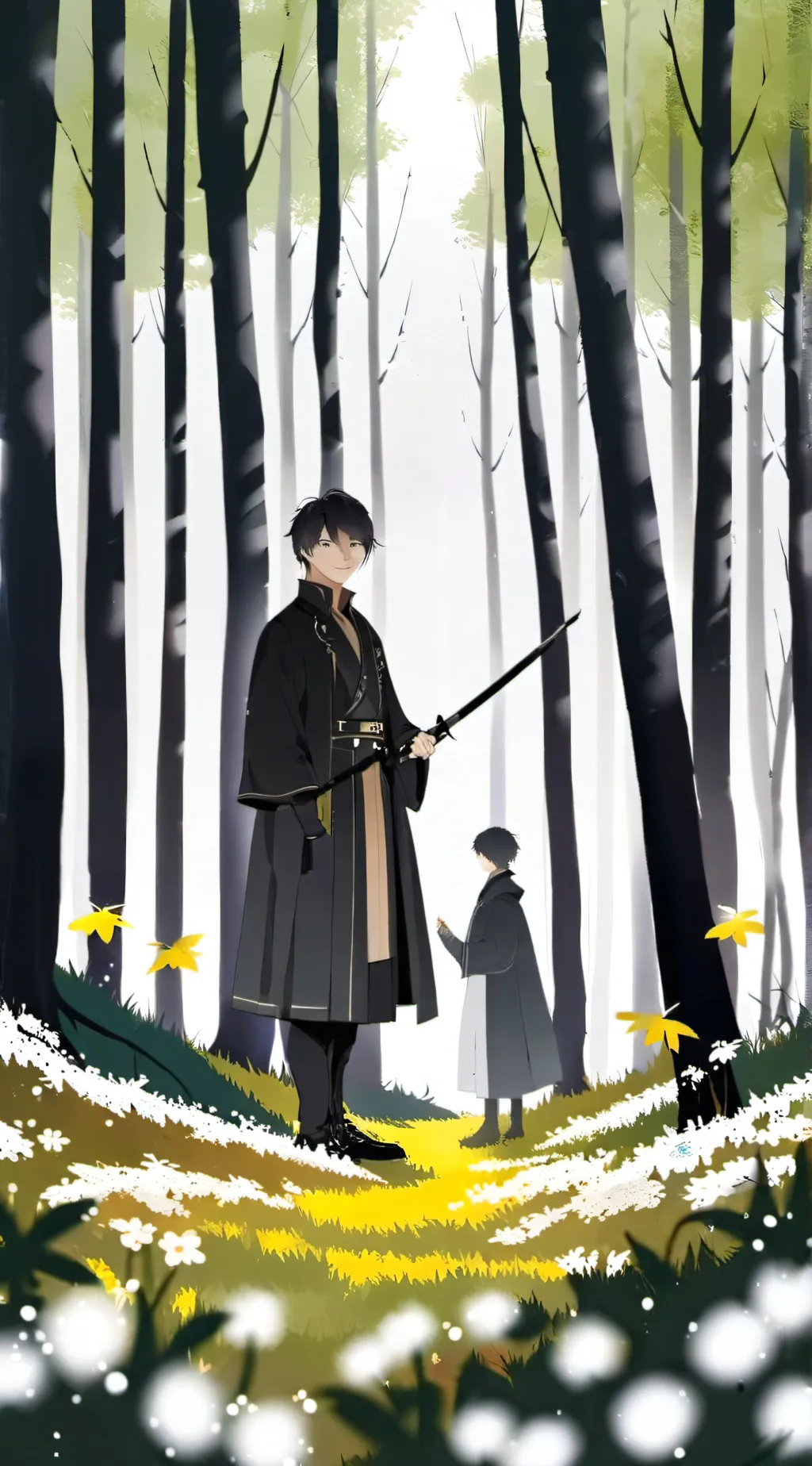 ai character: Tanjiro squad background